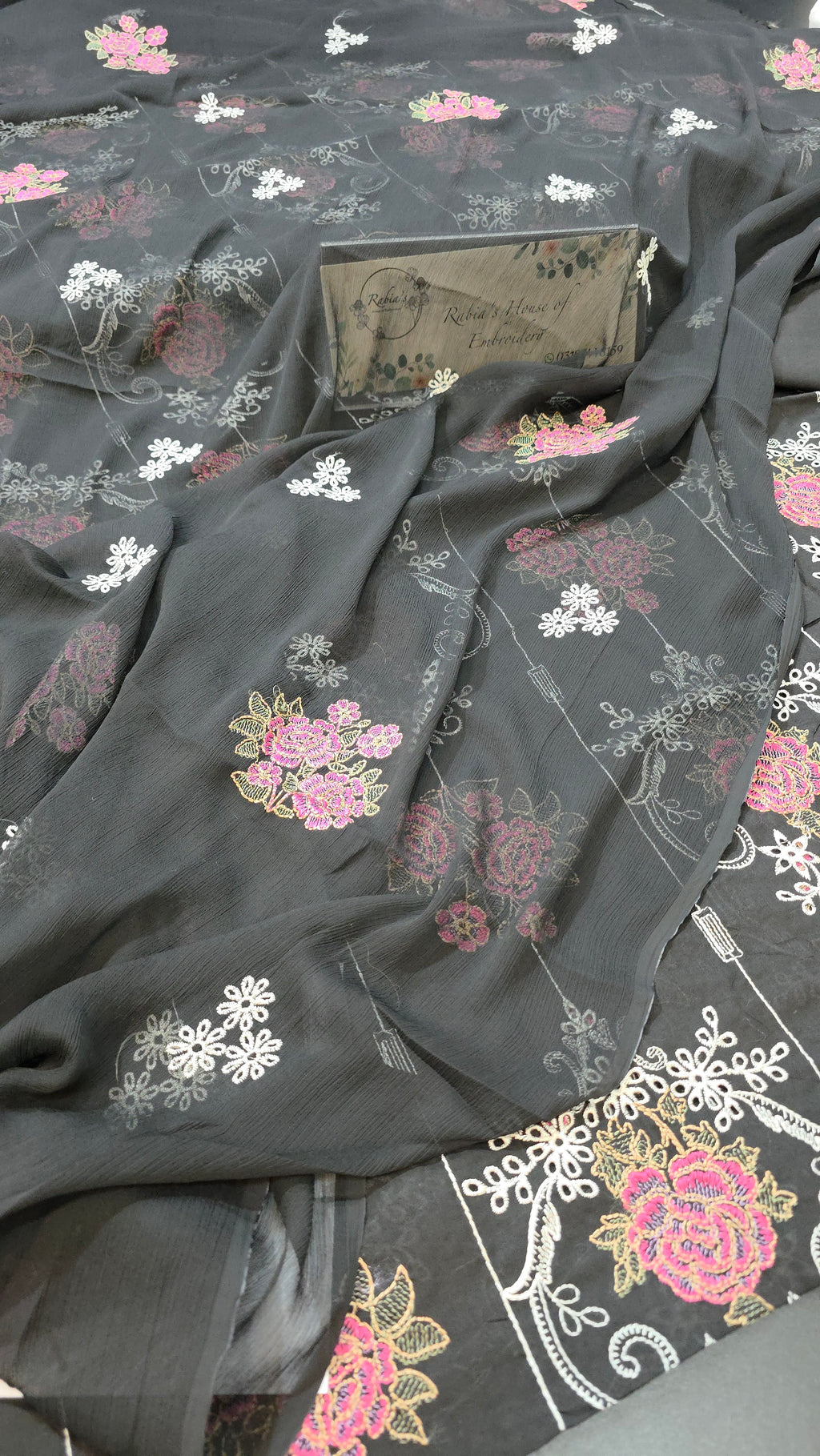Bareeze lawn 3pc allover embroidered