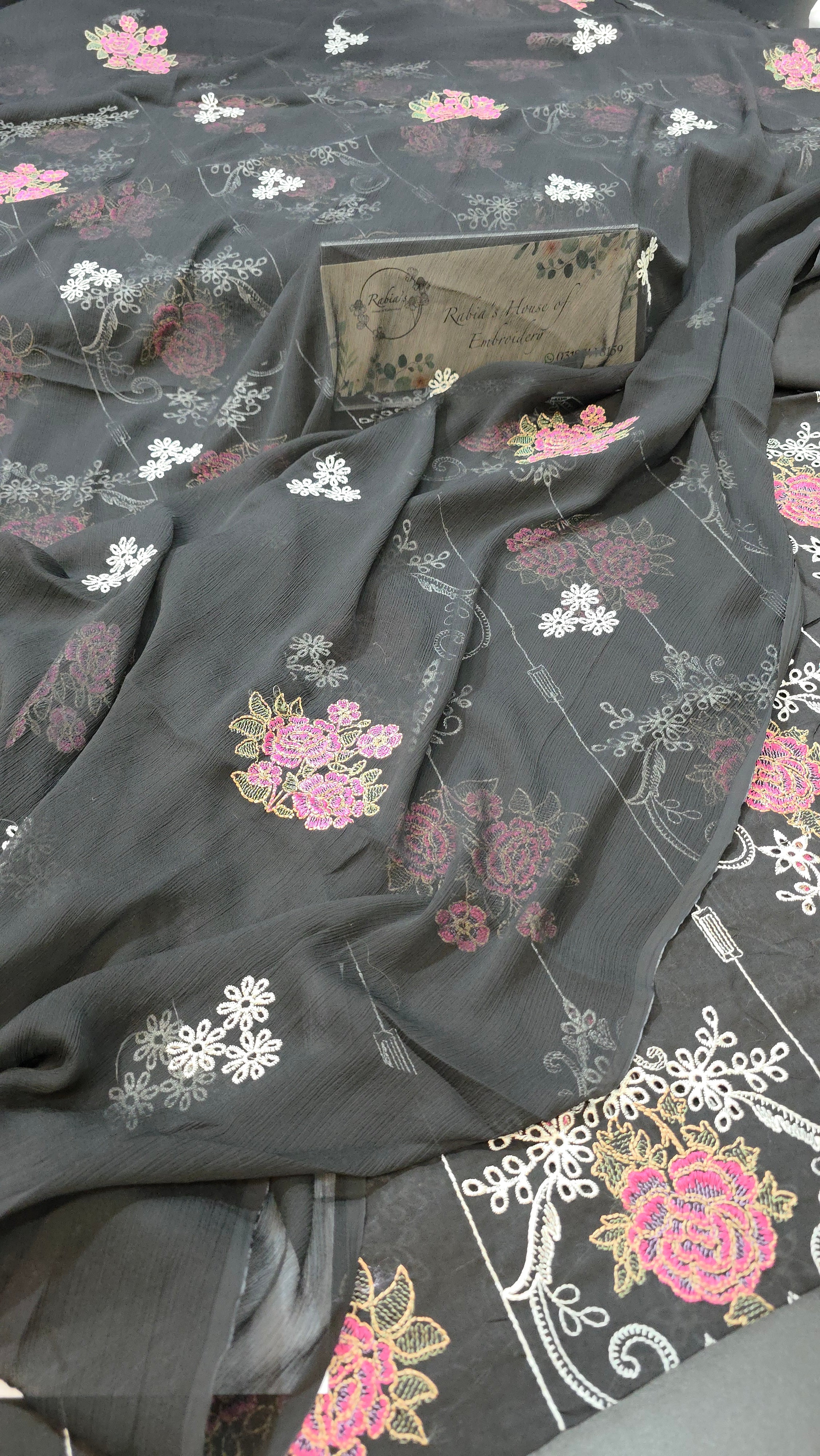 Bareeze lawn 3pc allover embroidered
