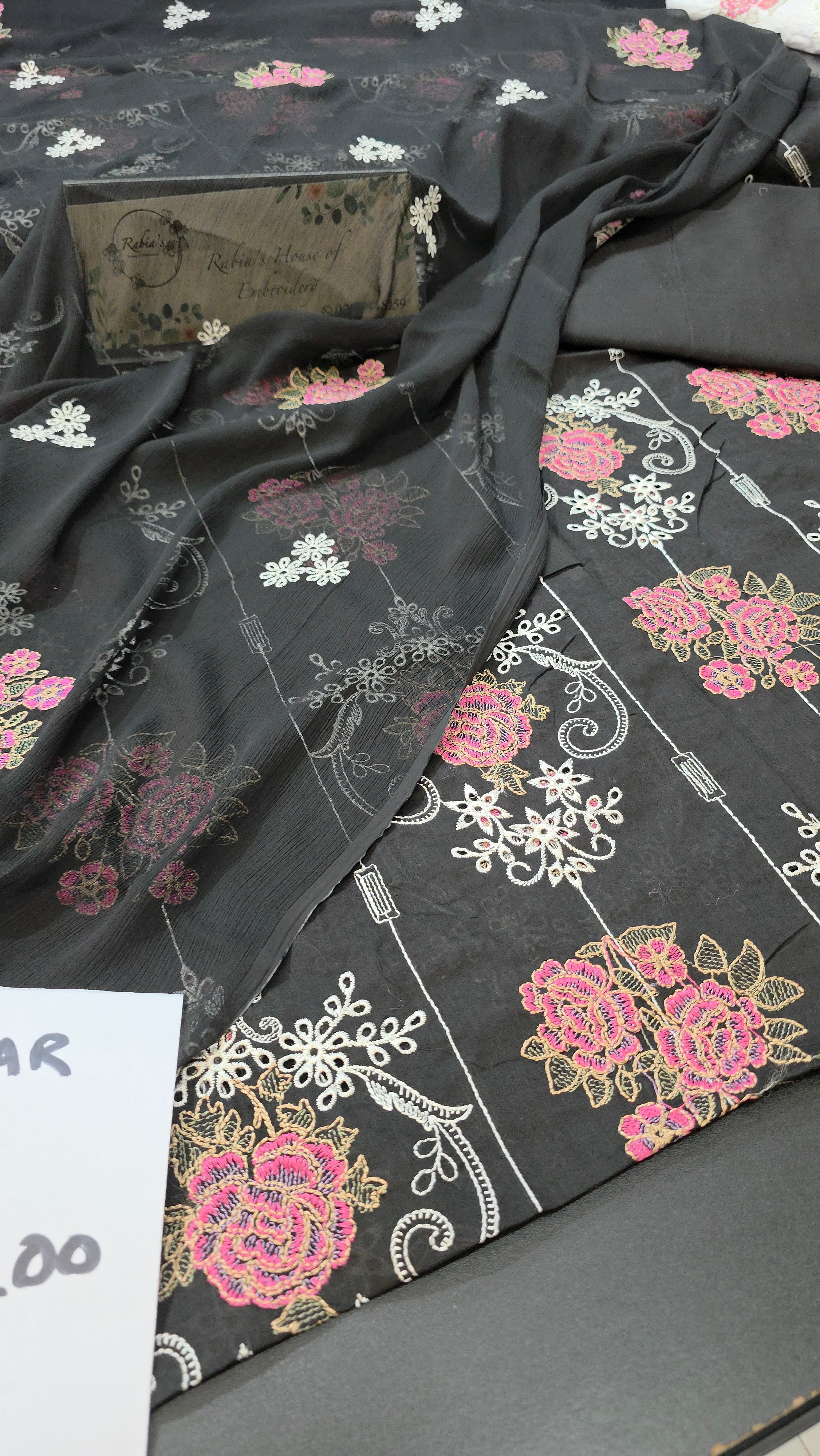 Bareeze lawn 3pc allover embroidered