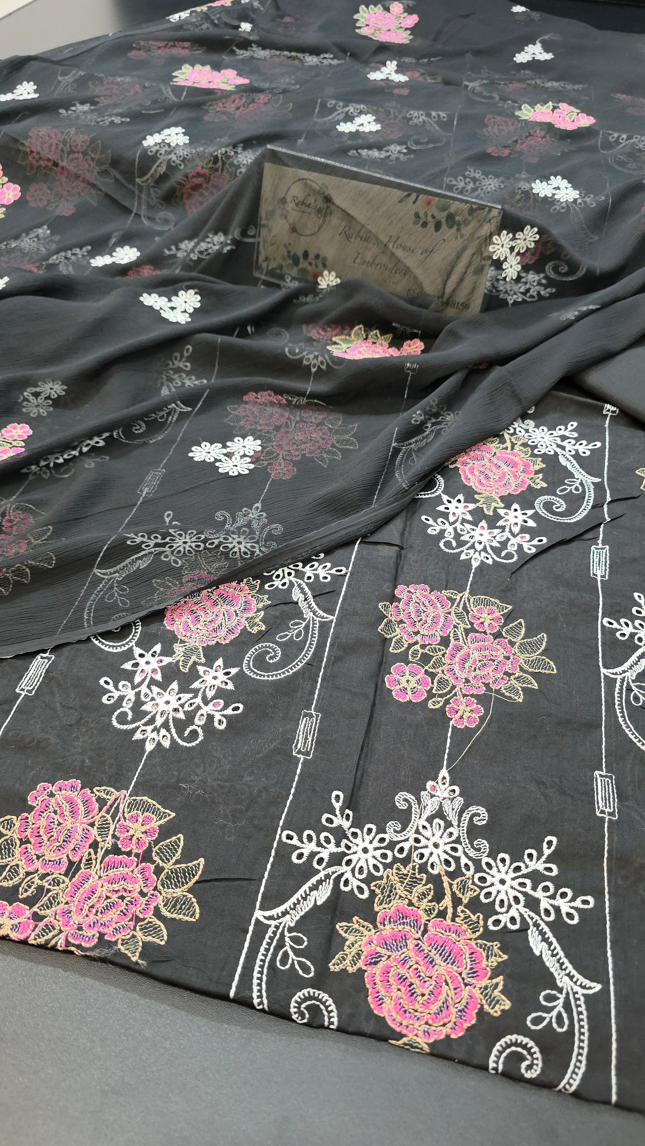 Bareeze lawn 3pc allover embroidered