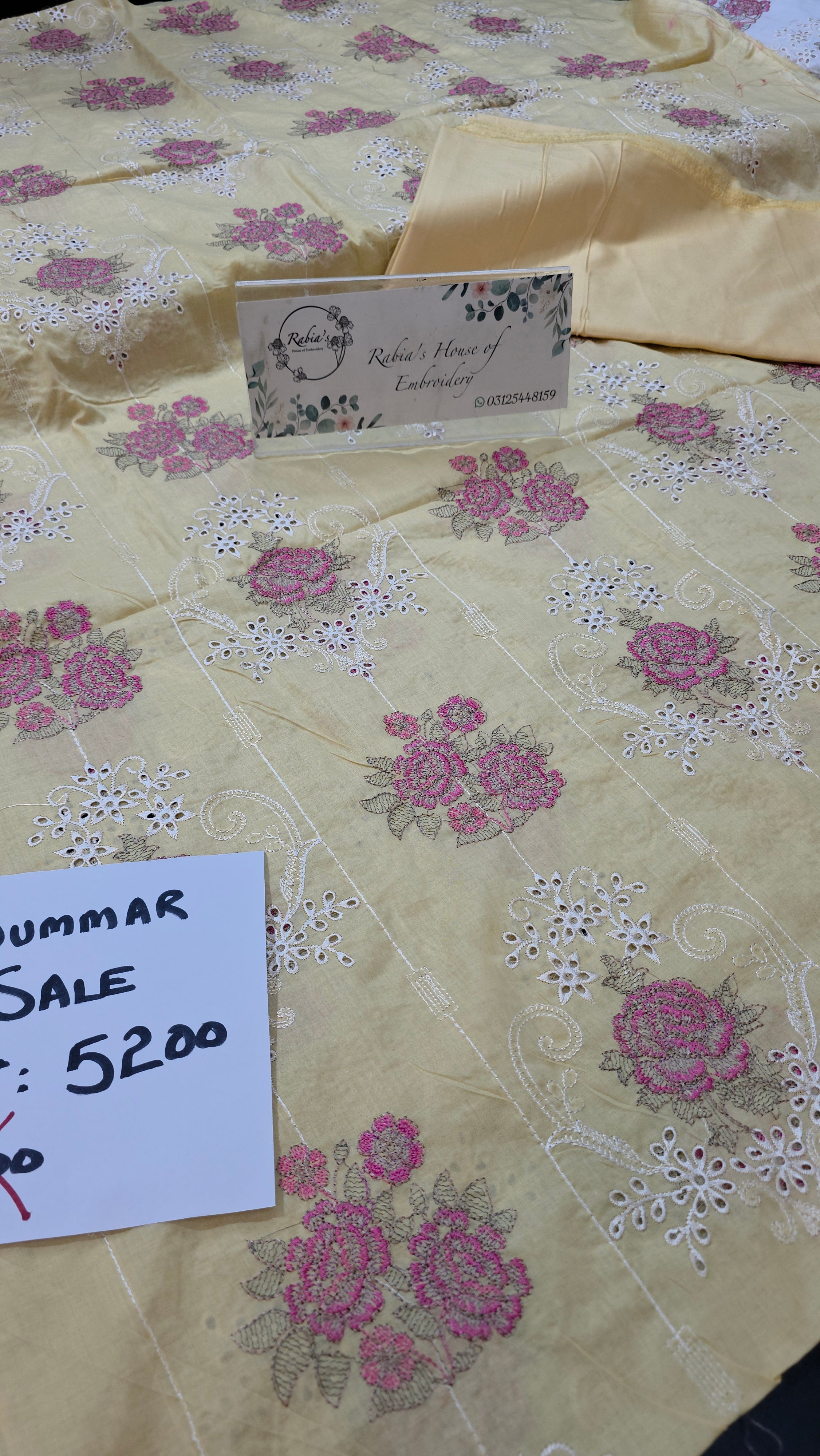 Bareeze lawn 3pc allover embroidered