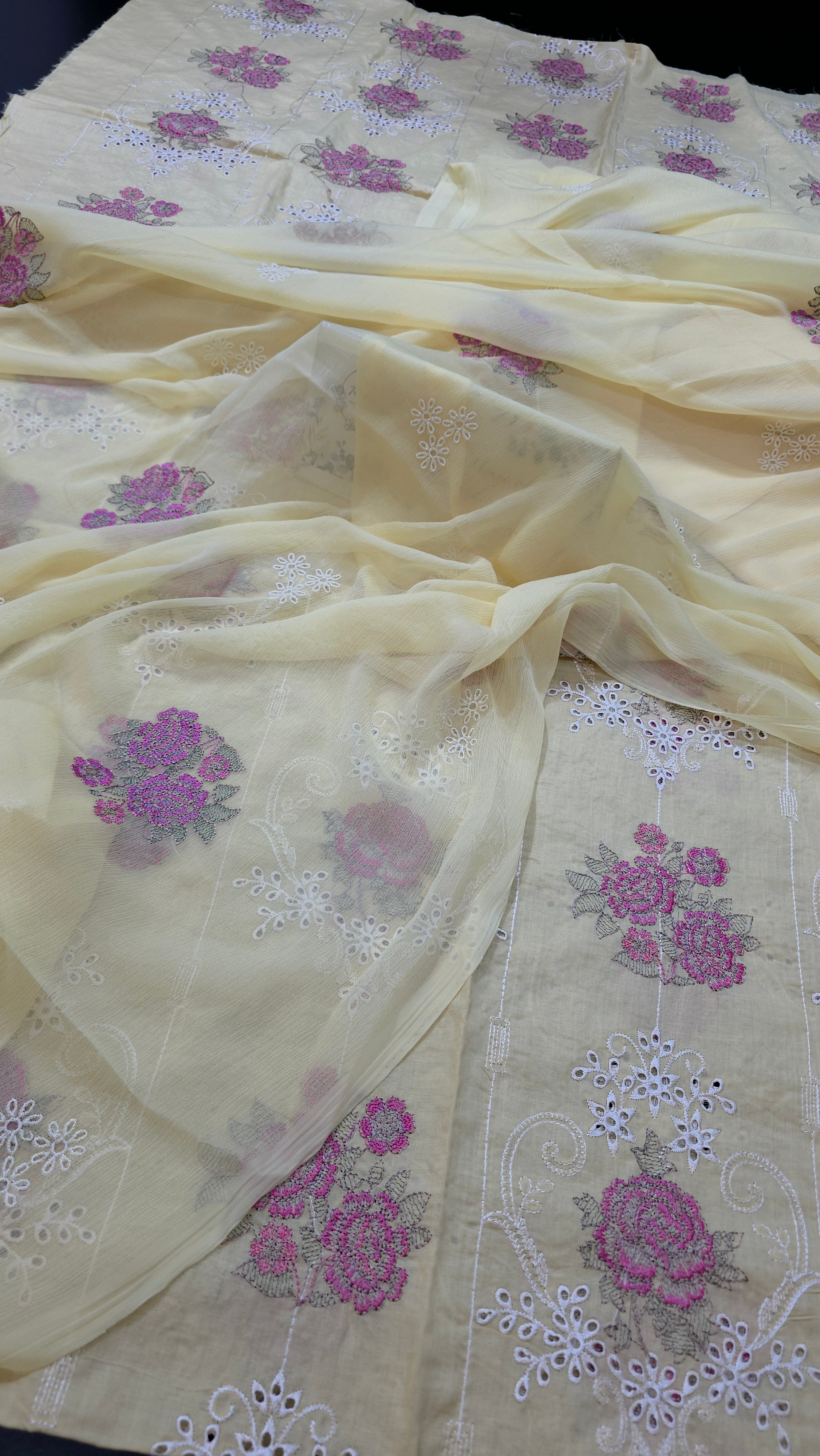 Bareeze lawn 3pc allover embroidered