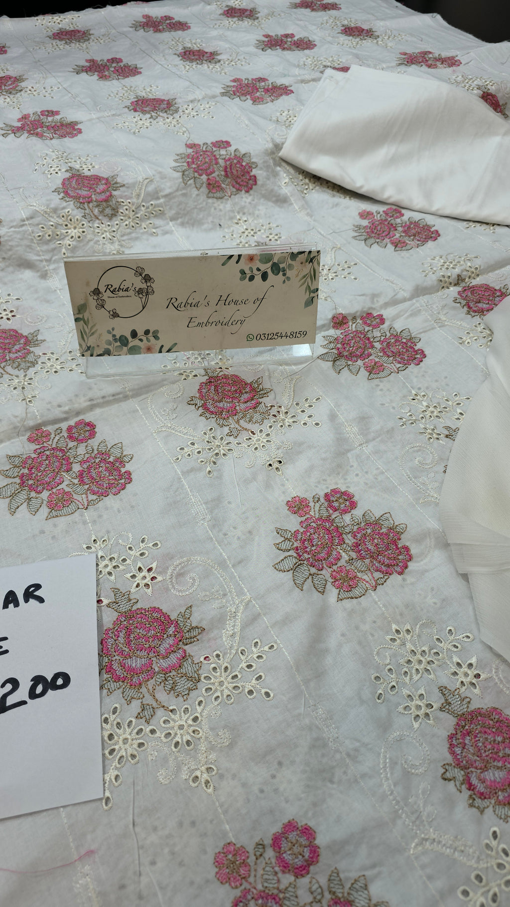 Bareeze lawn 3pc allover embroidered