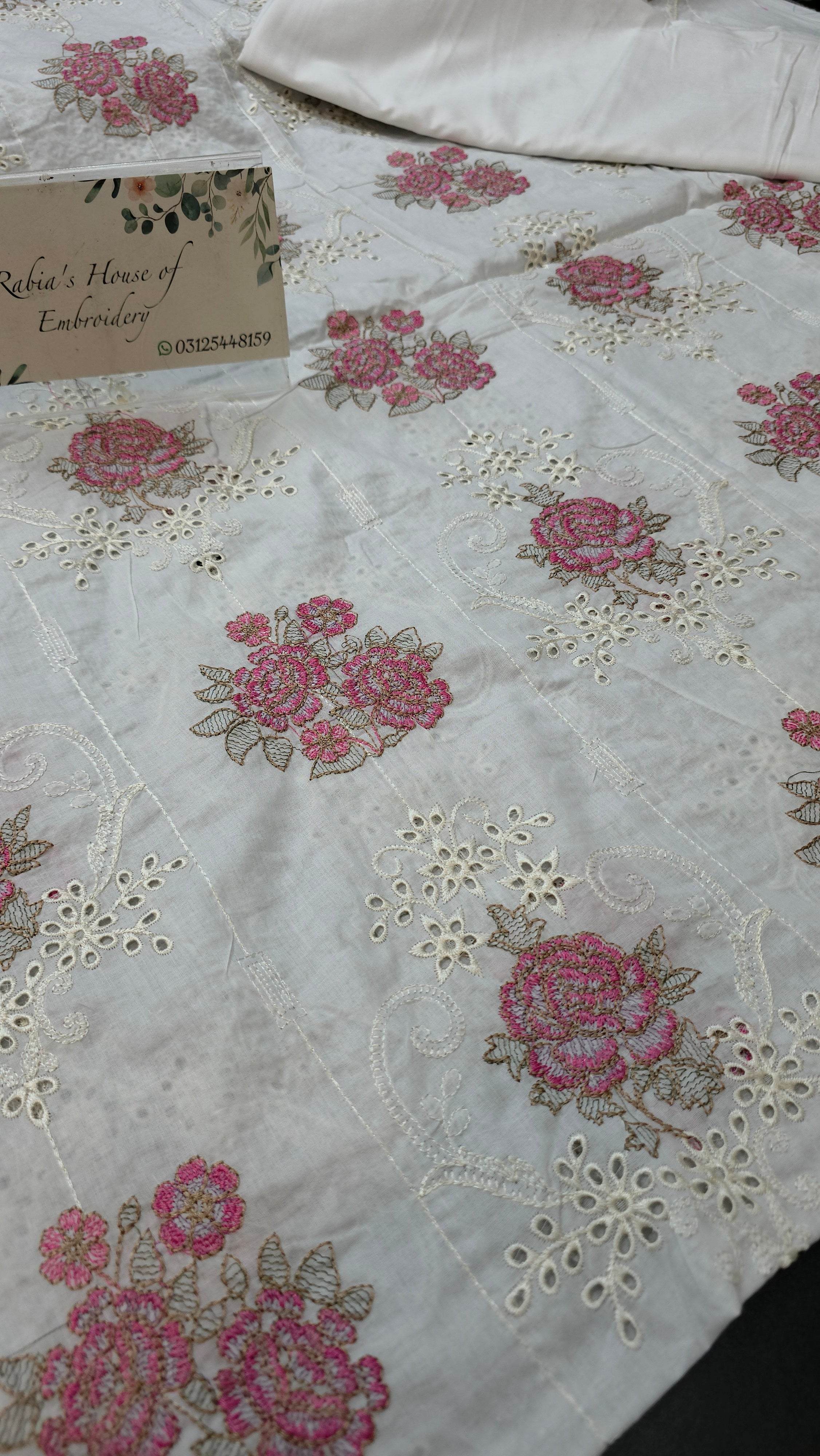 Bareeze lawn 3pc allover embroidered