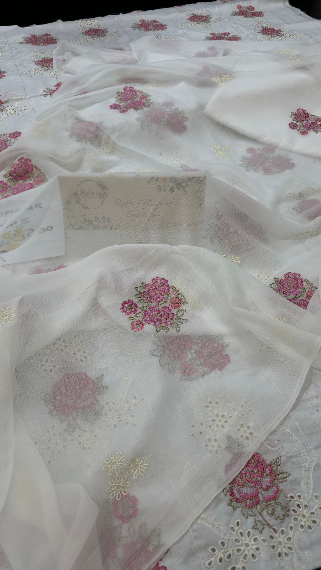 Bareeze lawn 3pc allover embroidered