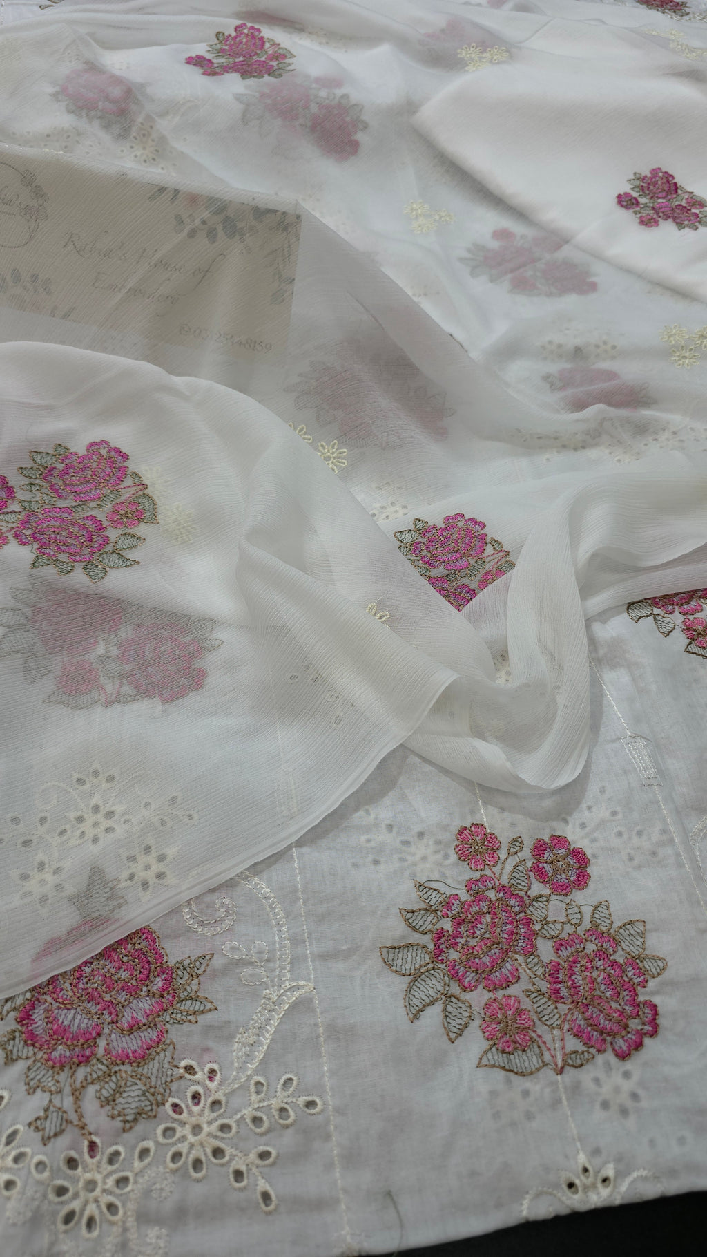 Bareeze lawn 3pc allover embroidered