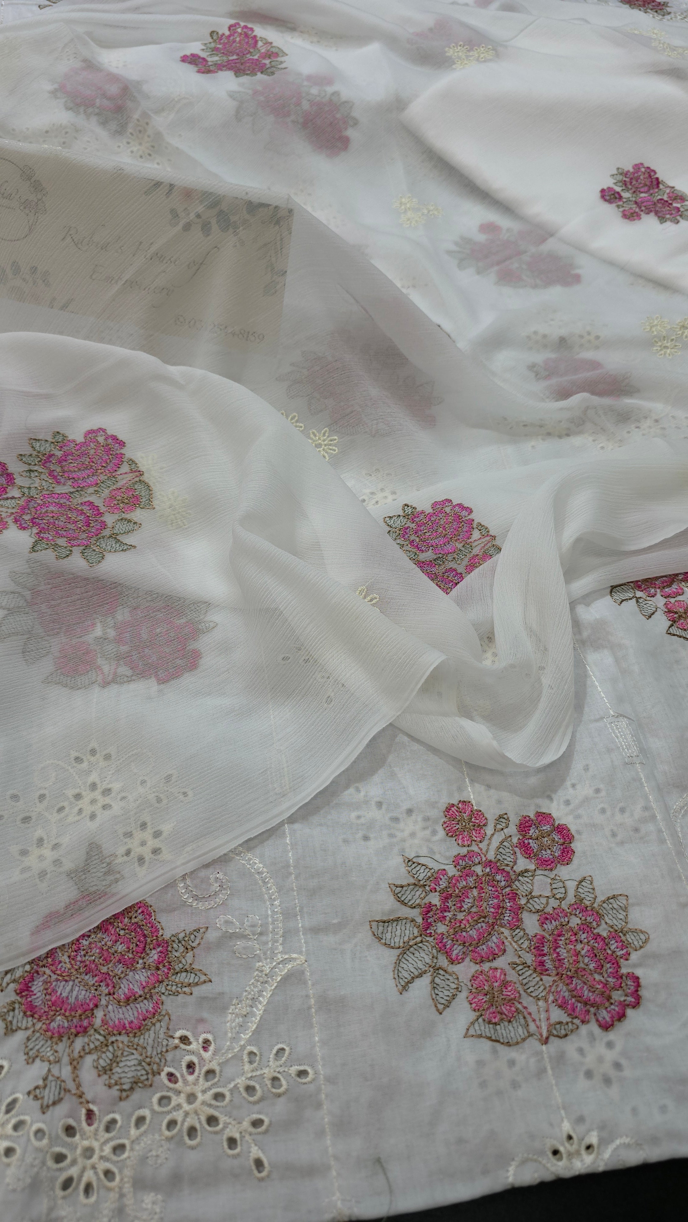 Bareeze lawn 3pc allover embroidered