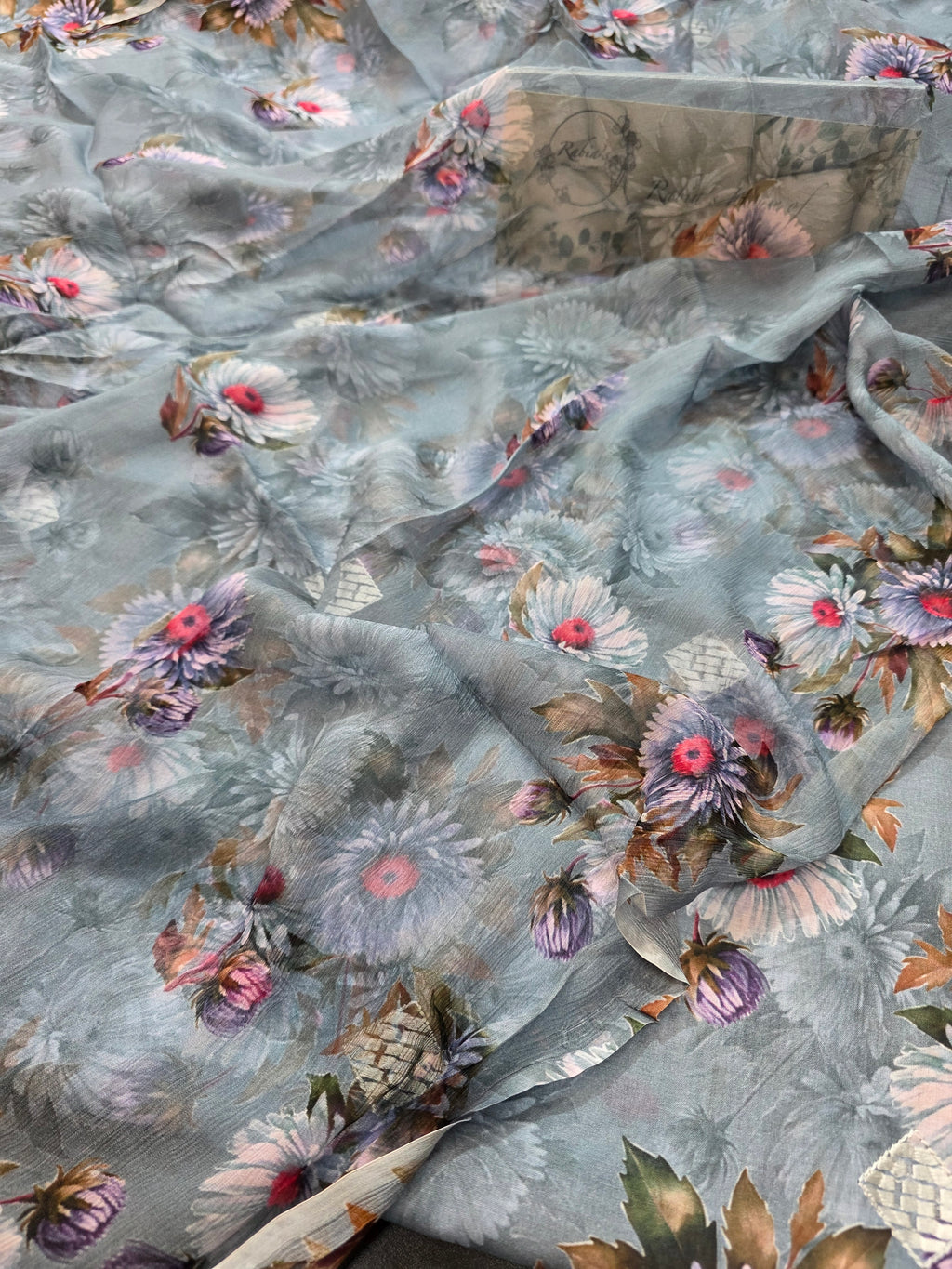 Bareeze lawn 3pc printed plus embroidery