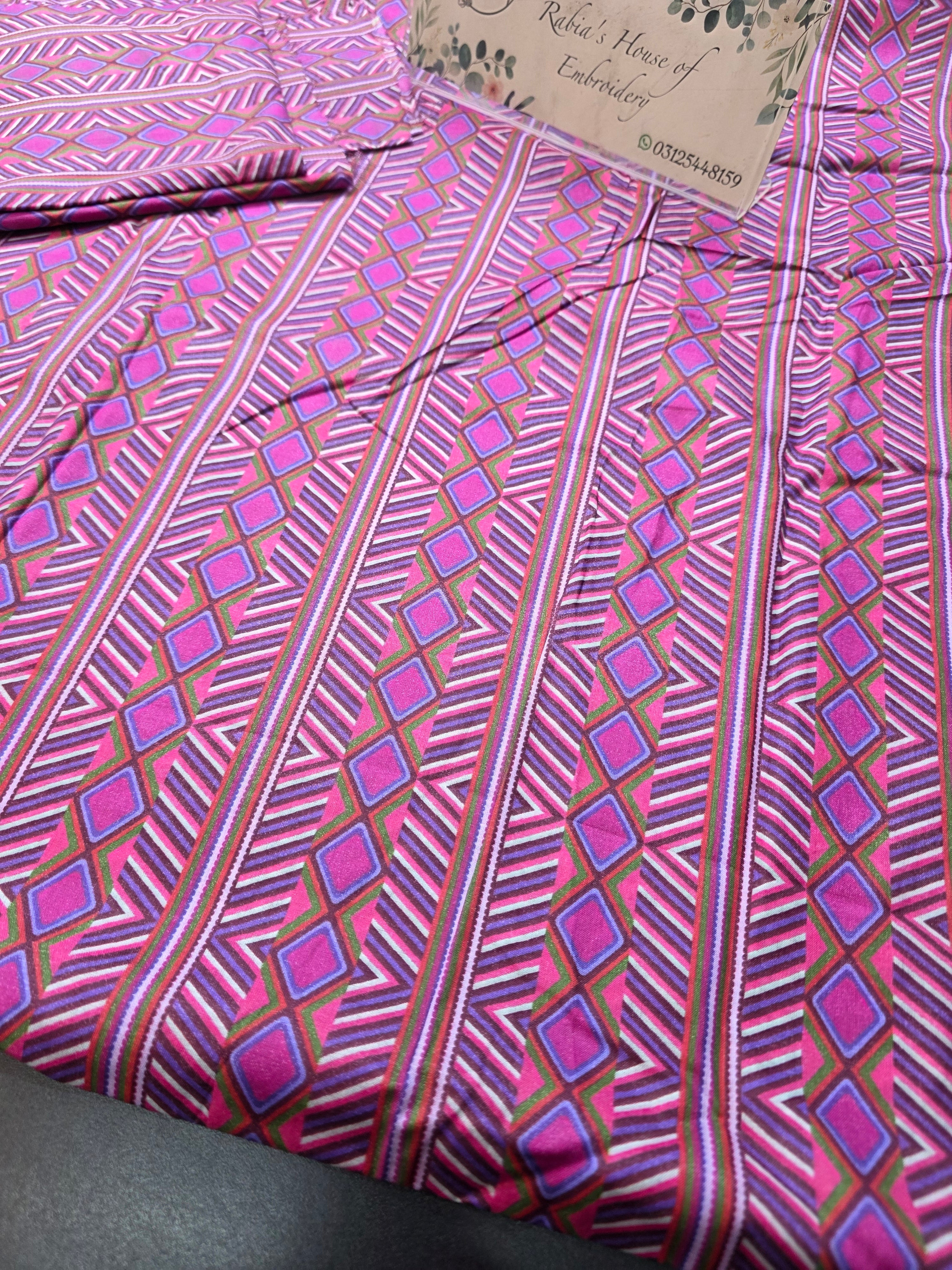 Bareeze lawn 3pc printed only