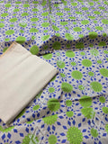 Bareeze lawn 3pc printed plus embroidery