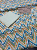 Bareeze lawn 3pc printed plus embroidery
