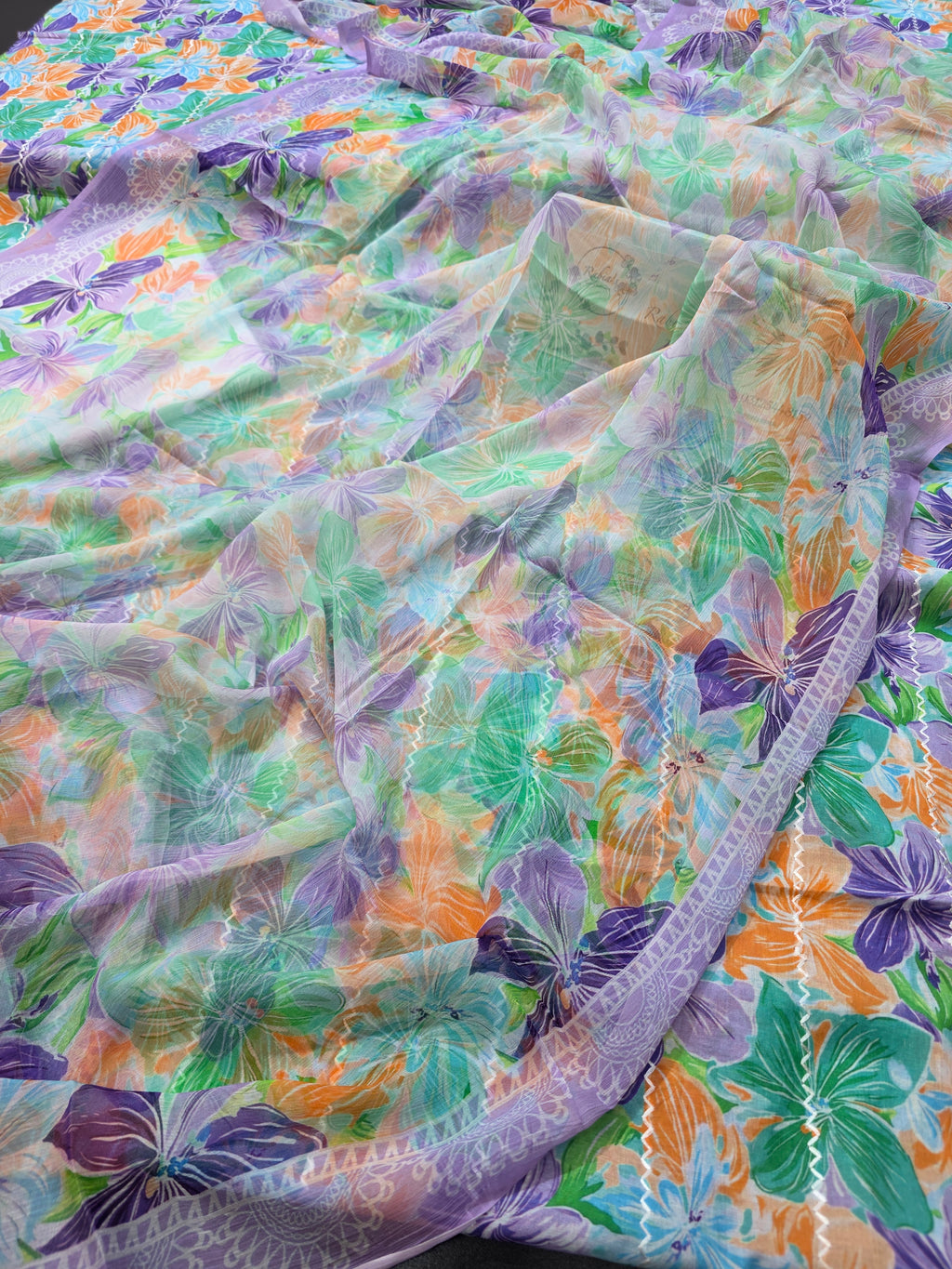 Bareeze lawn 3pc printed plus embroidery