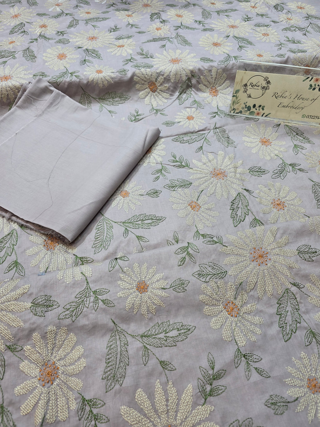 Bareeze lawn 3pc allover embroidered