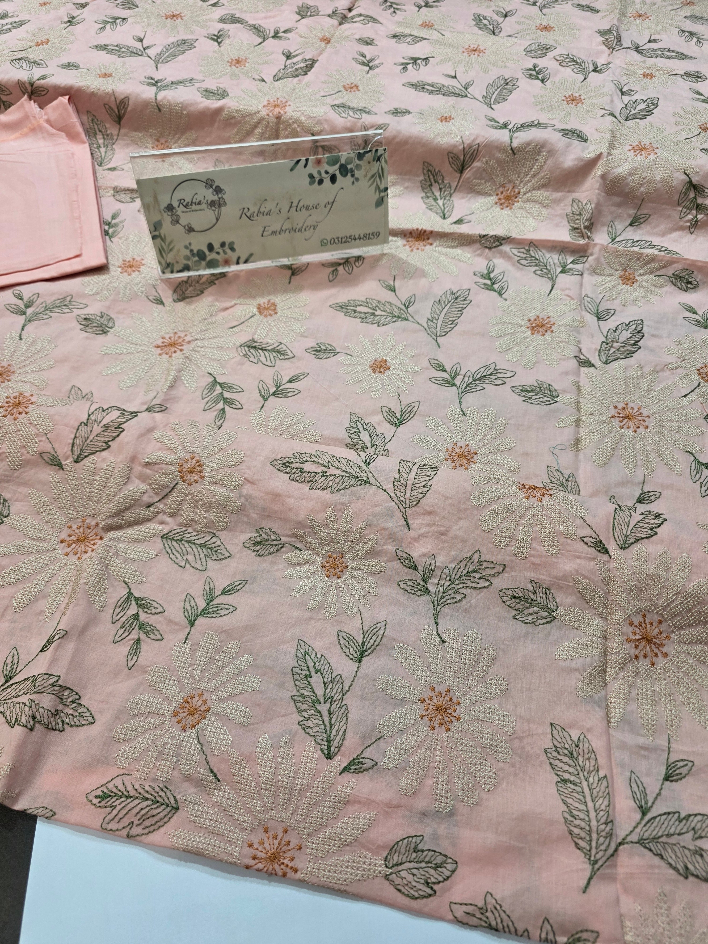 Bareeze lawn 3pc allover embroidered