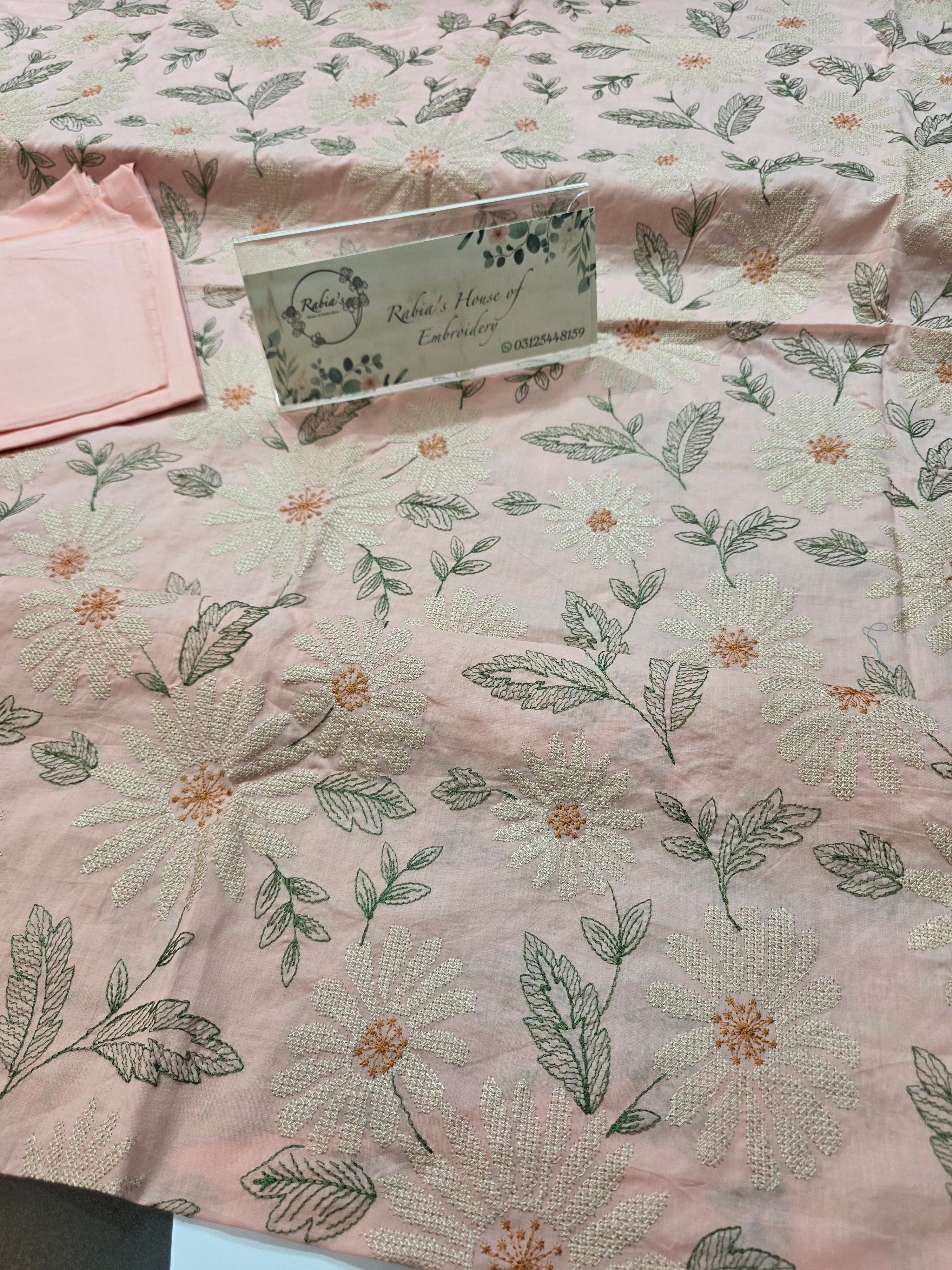 Bareeze lawn 3pc allover embroidered