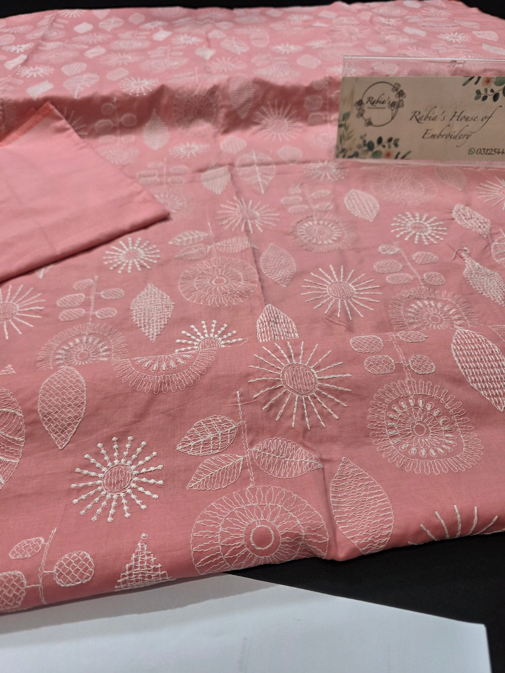Bareeze lawn 3pc allover embroidered