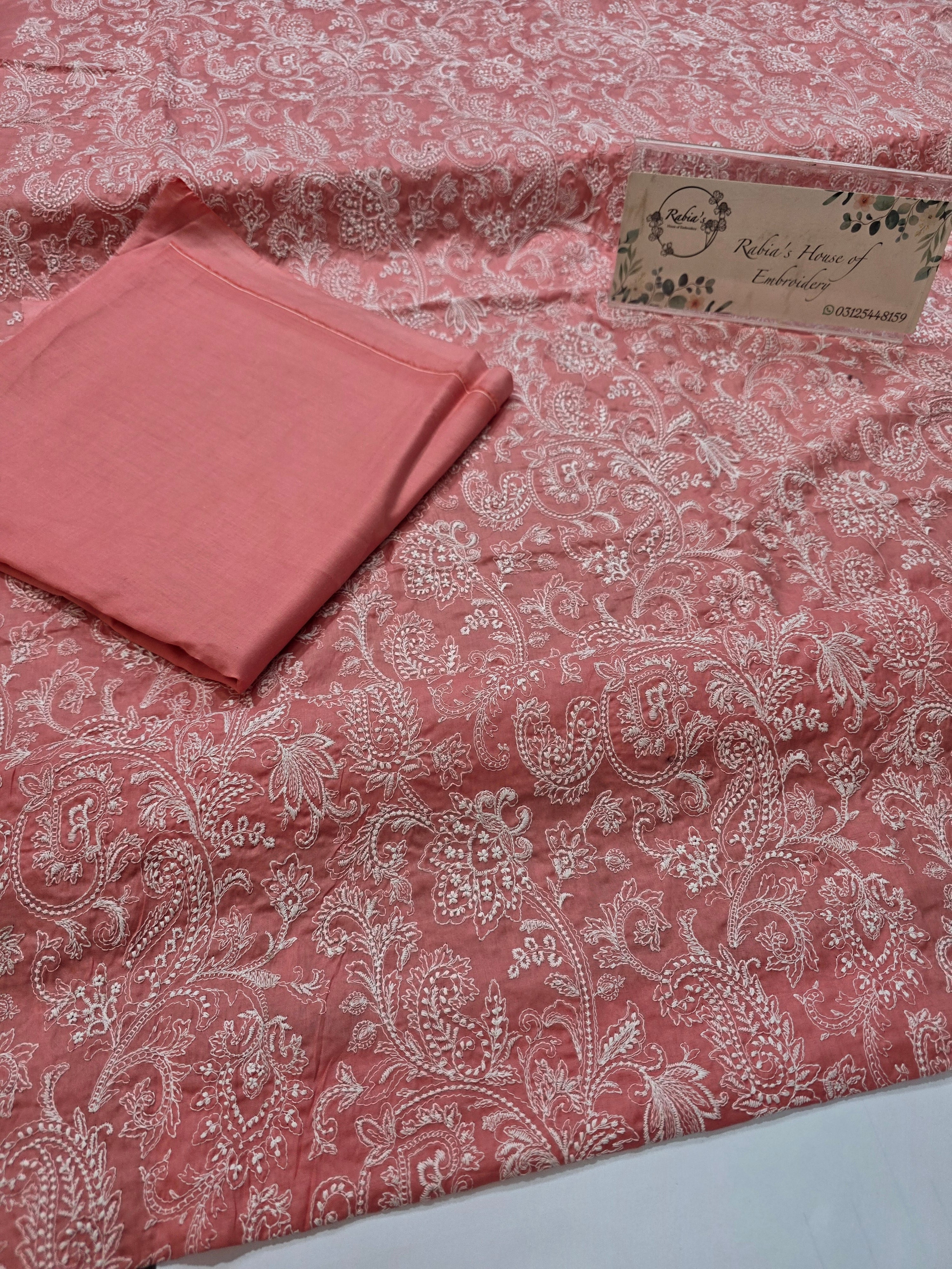 Bareeze lawn 3pc allover embroidered