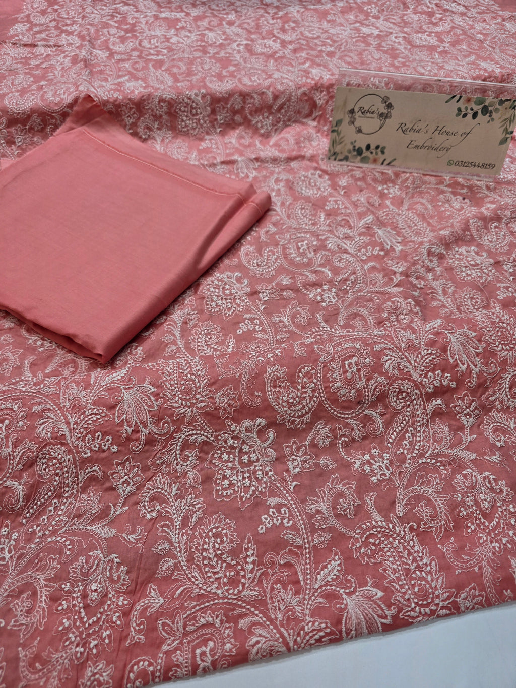 Bareeze lawn 3pc allover embroidered