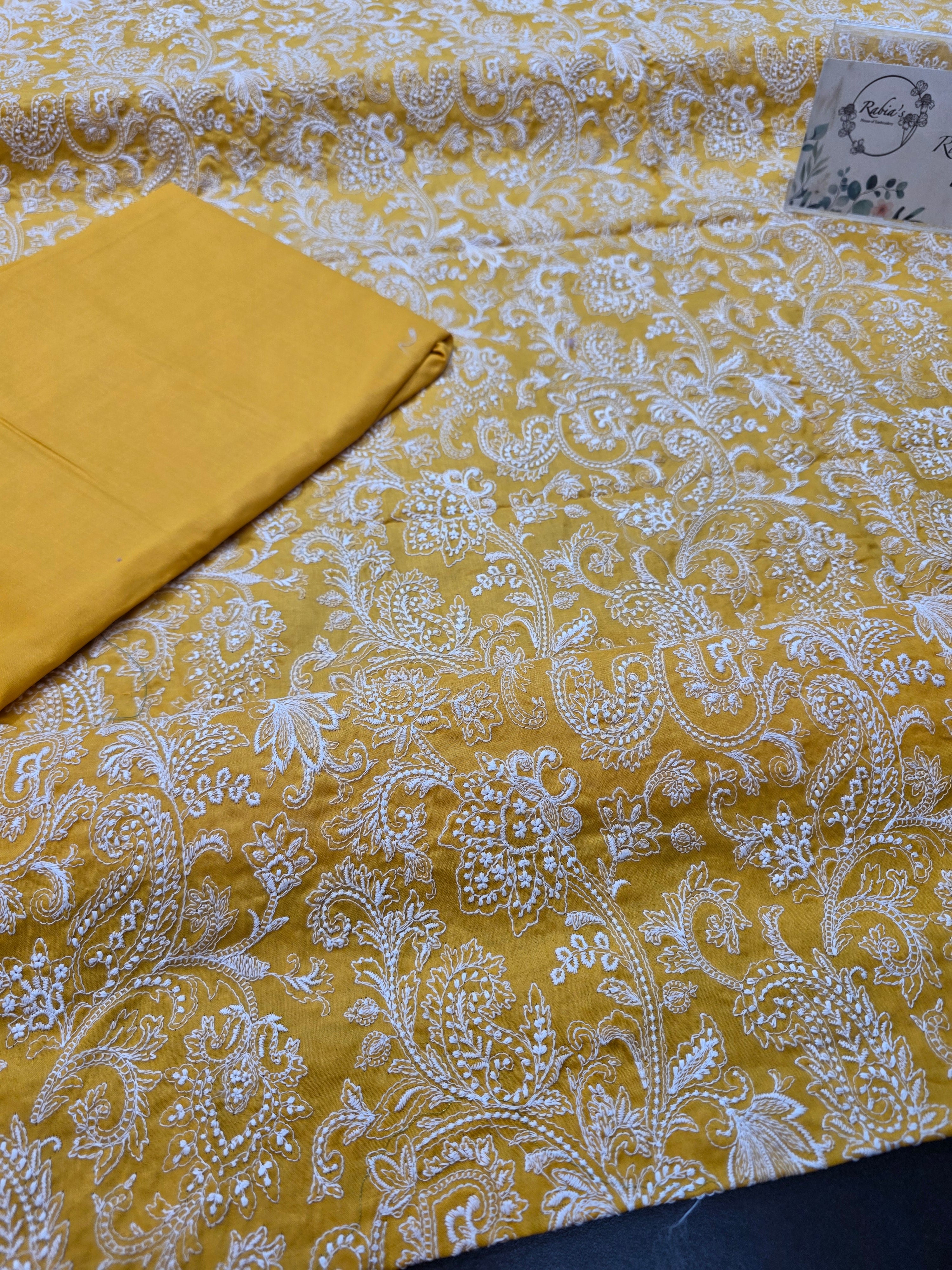 Bareeze lawn 3pc allover embroidered