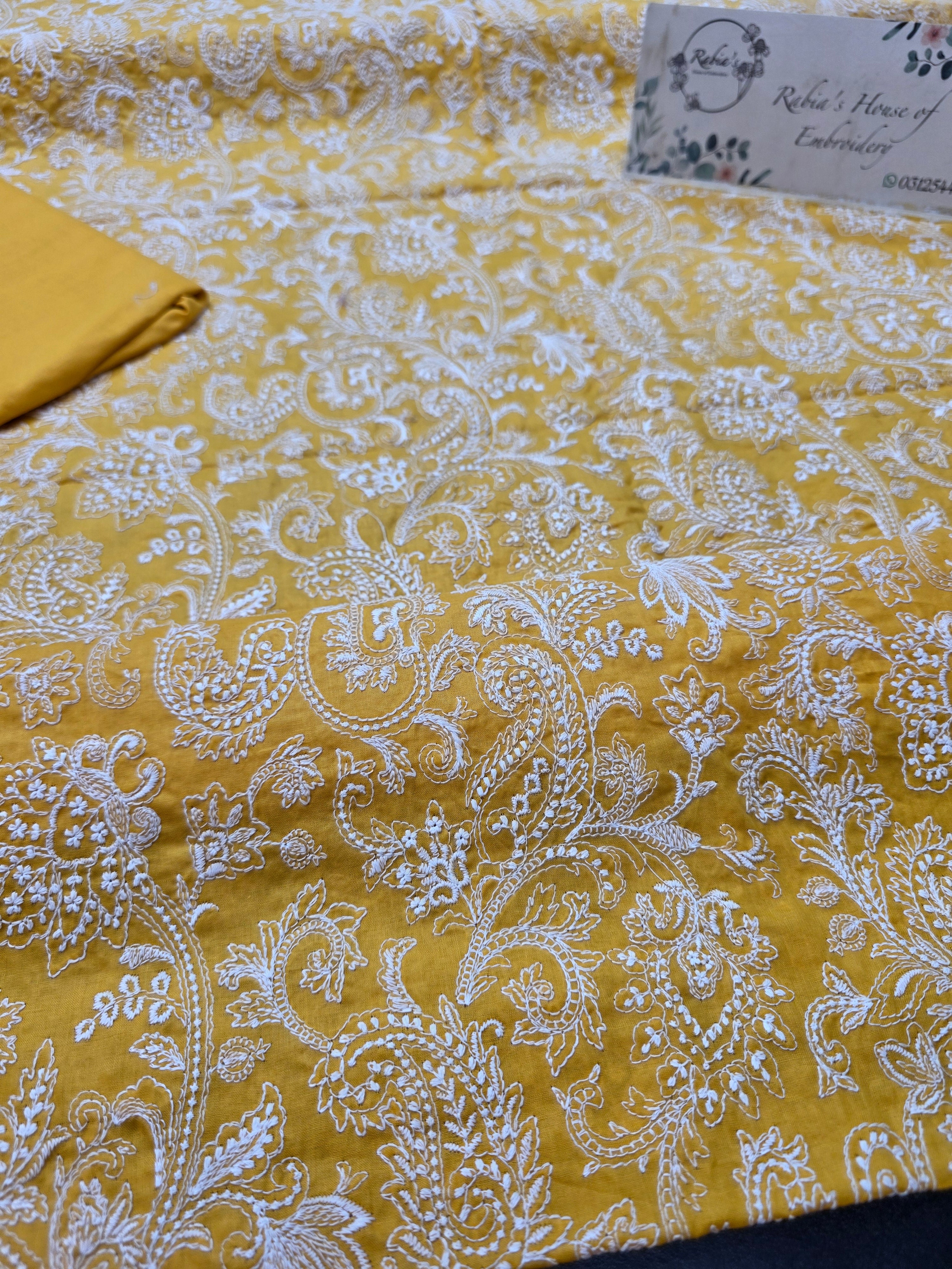 Bareeze lawn 3pc allover embroidered