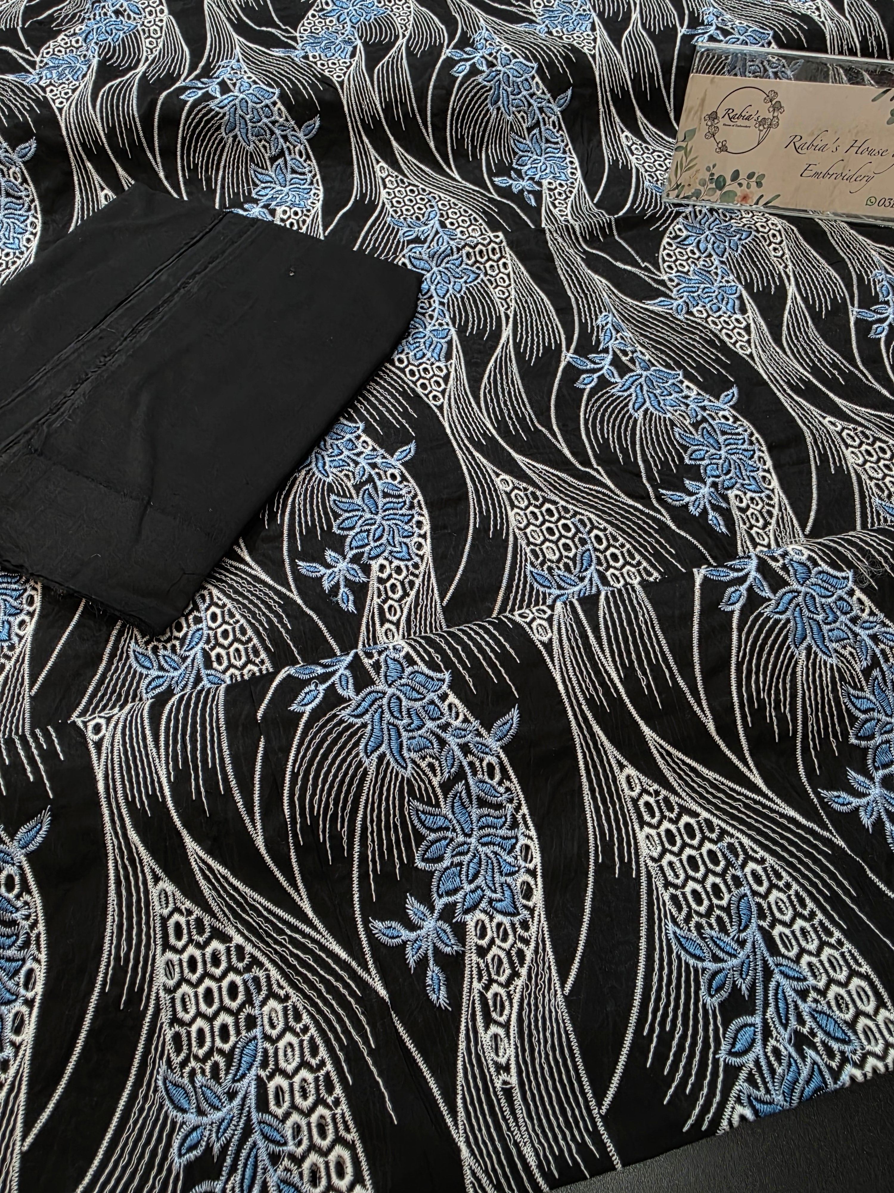 Bareeze lawn 3pc allover embroidered