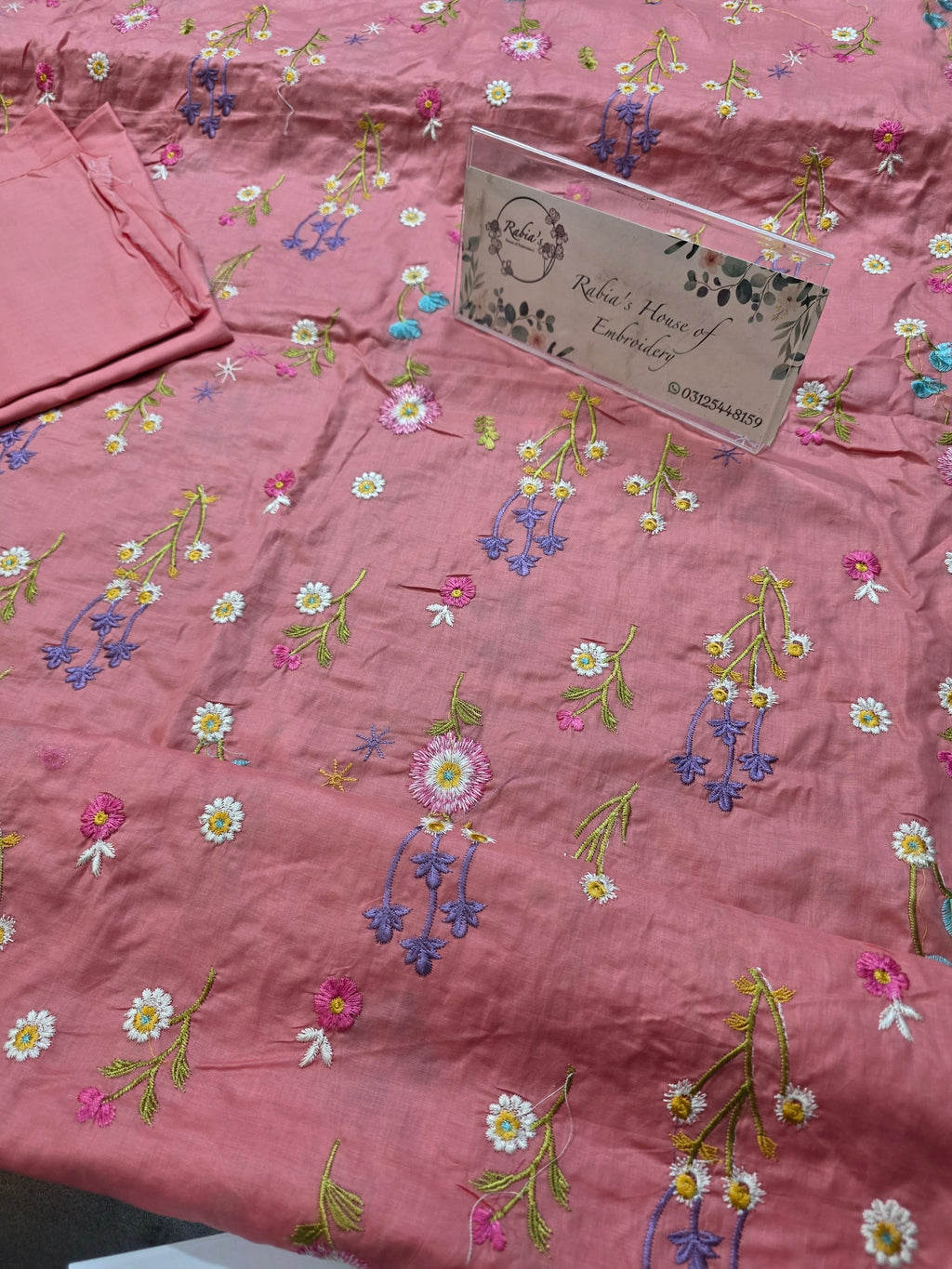 Bareeze lawn 3pc allover embroidered