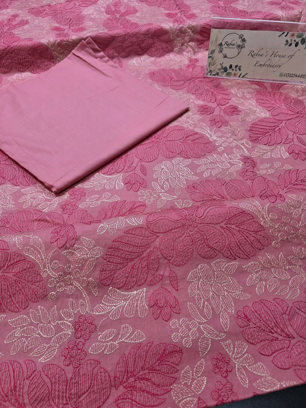 Bareeze lawn 3pc allover embroidered