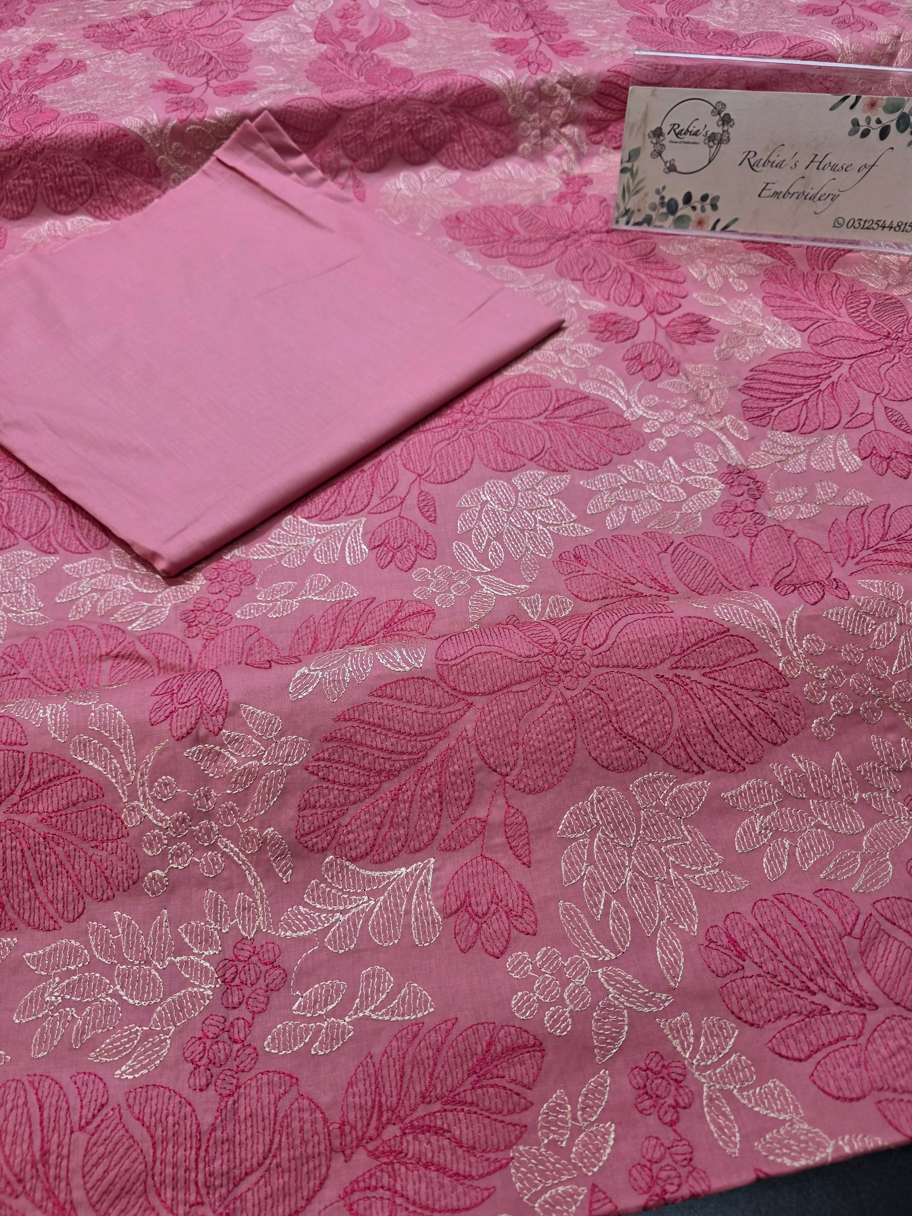 Bareeze lawn 3pc allover embroidered