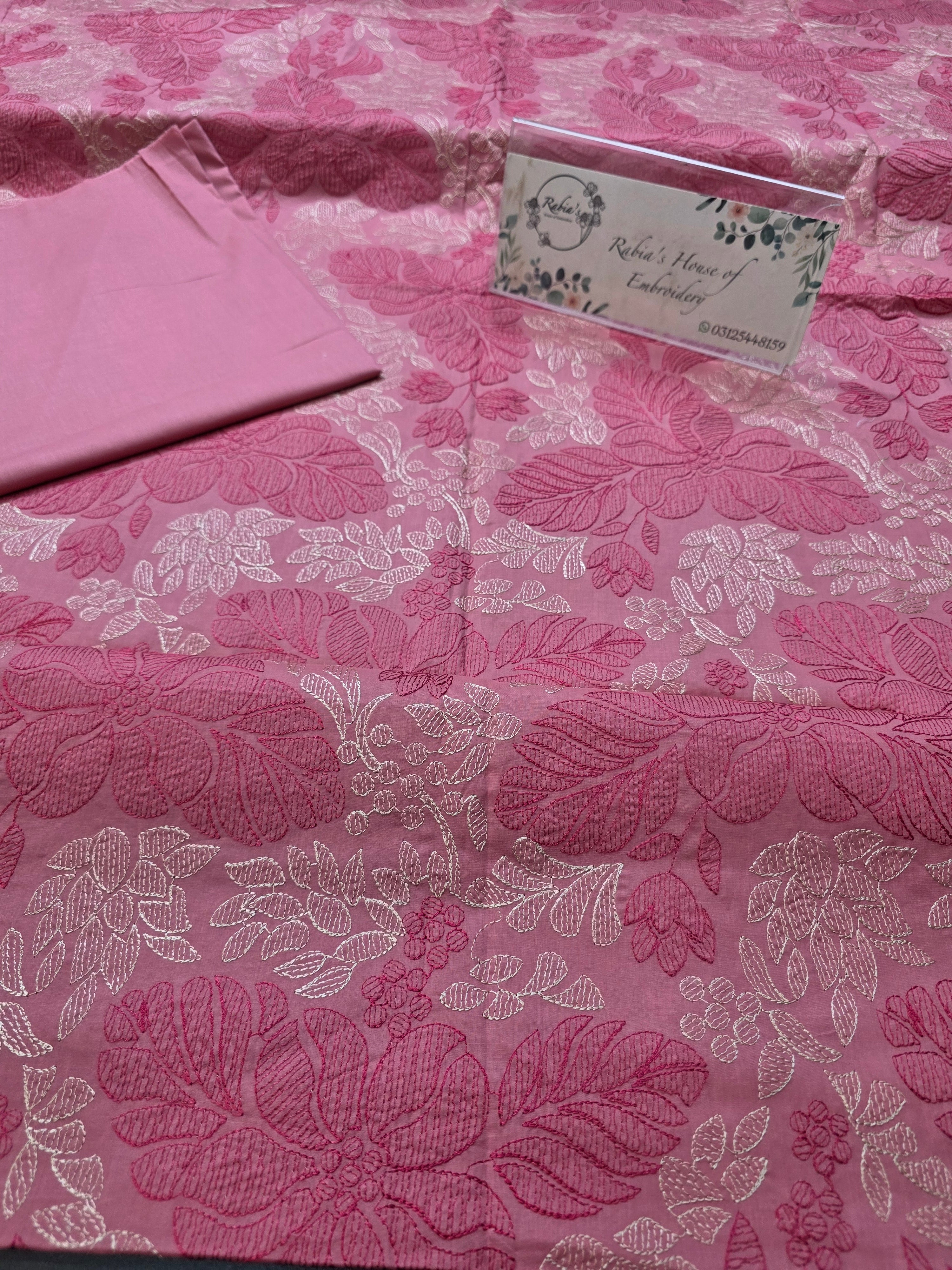 Bareeze lawn 3pc allover embroidered