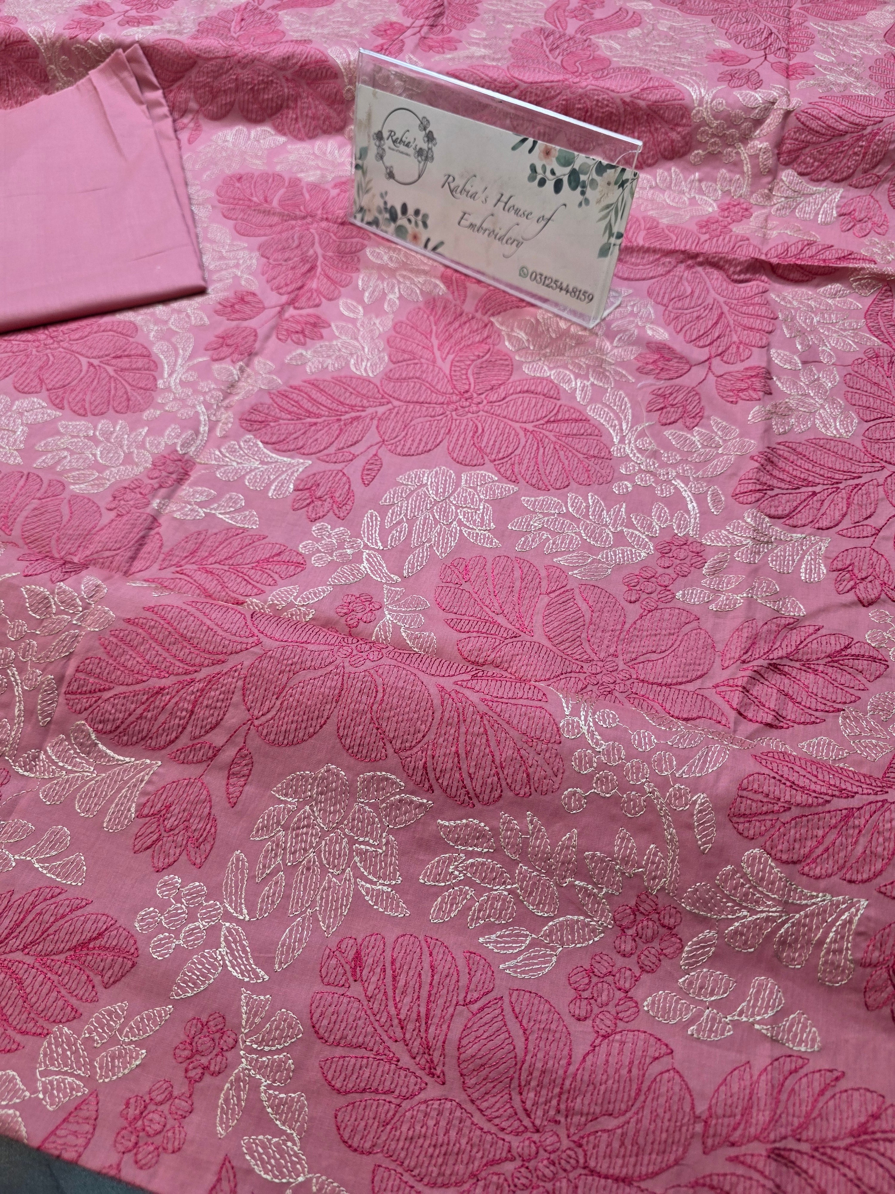 Bareeze lawn 3pc allover embroidered