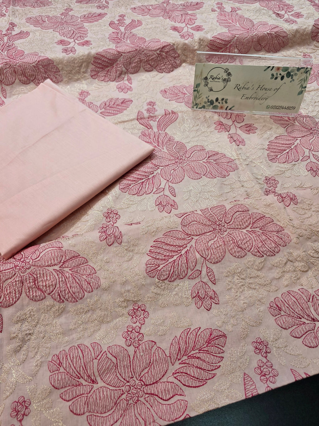 Bareeze lawn 3pc allover embroidered