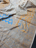 Handmade lawn kani shawl