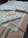 Handmade lawn kani shawl