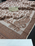 Handmade lawn kani shawl