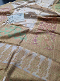 Handmade lawn kani shawl