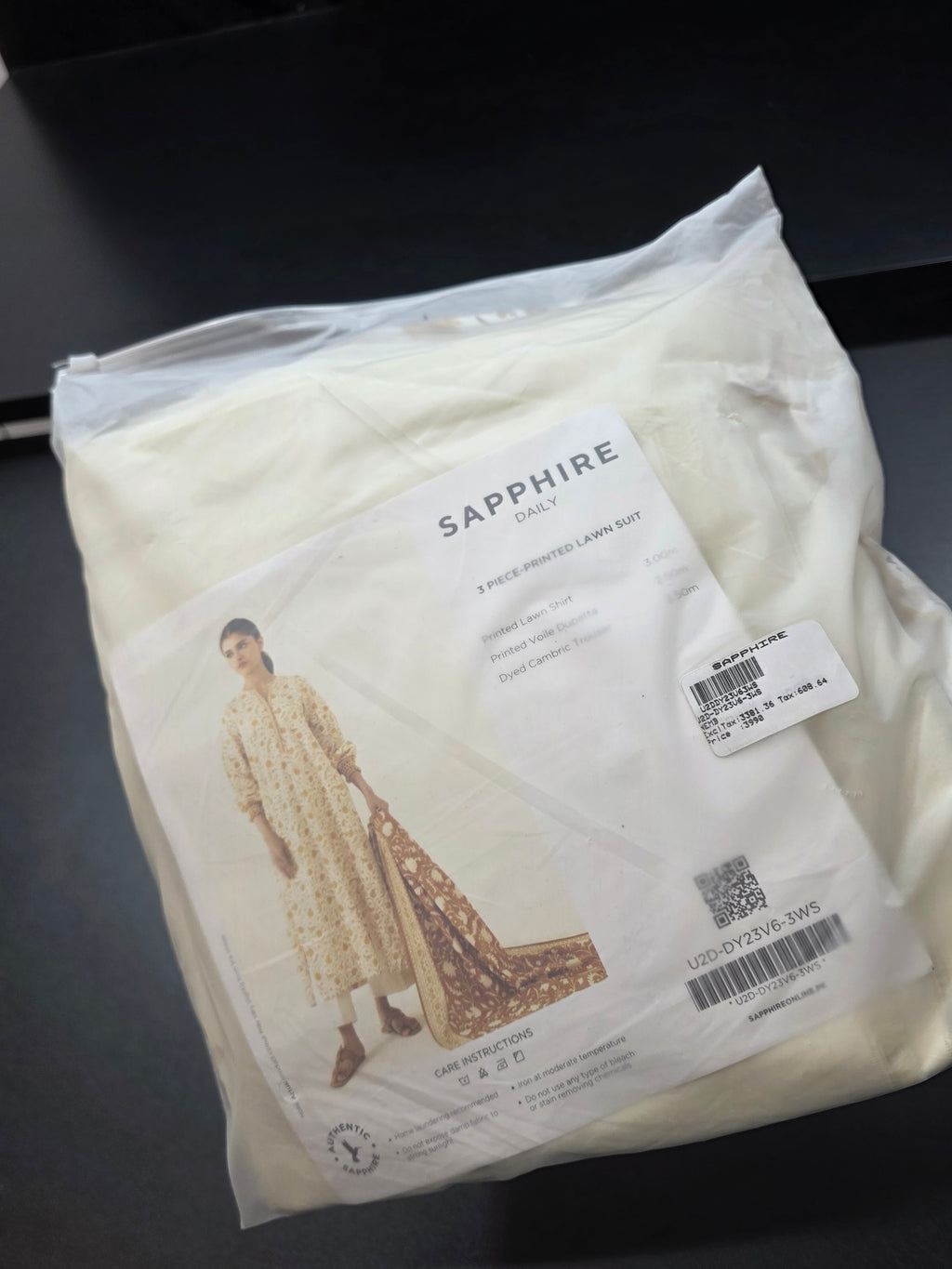 Sapphire printed
