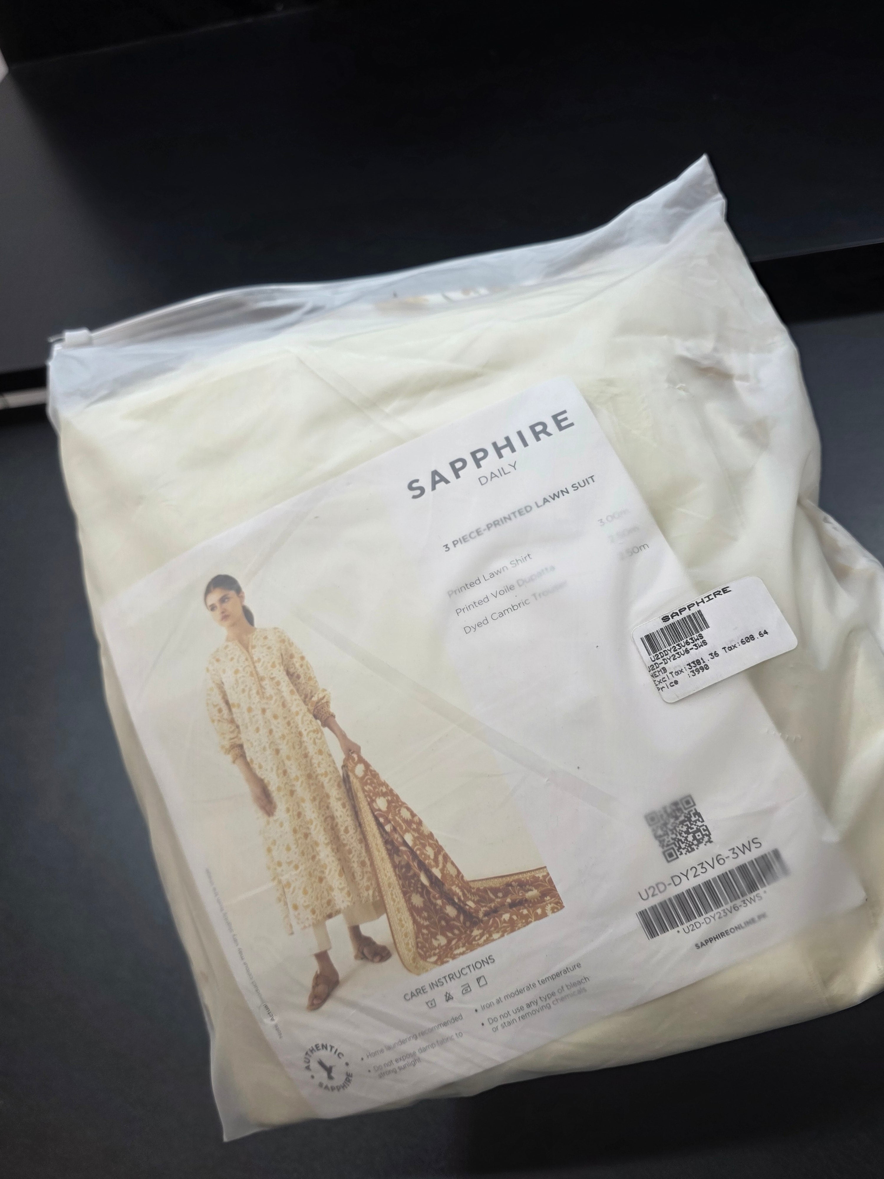 Sapphire printed
