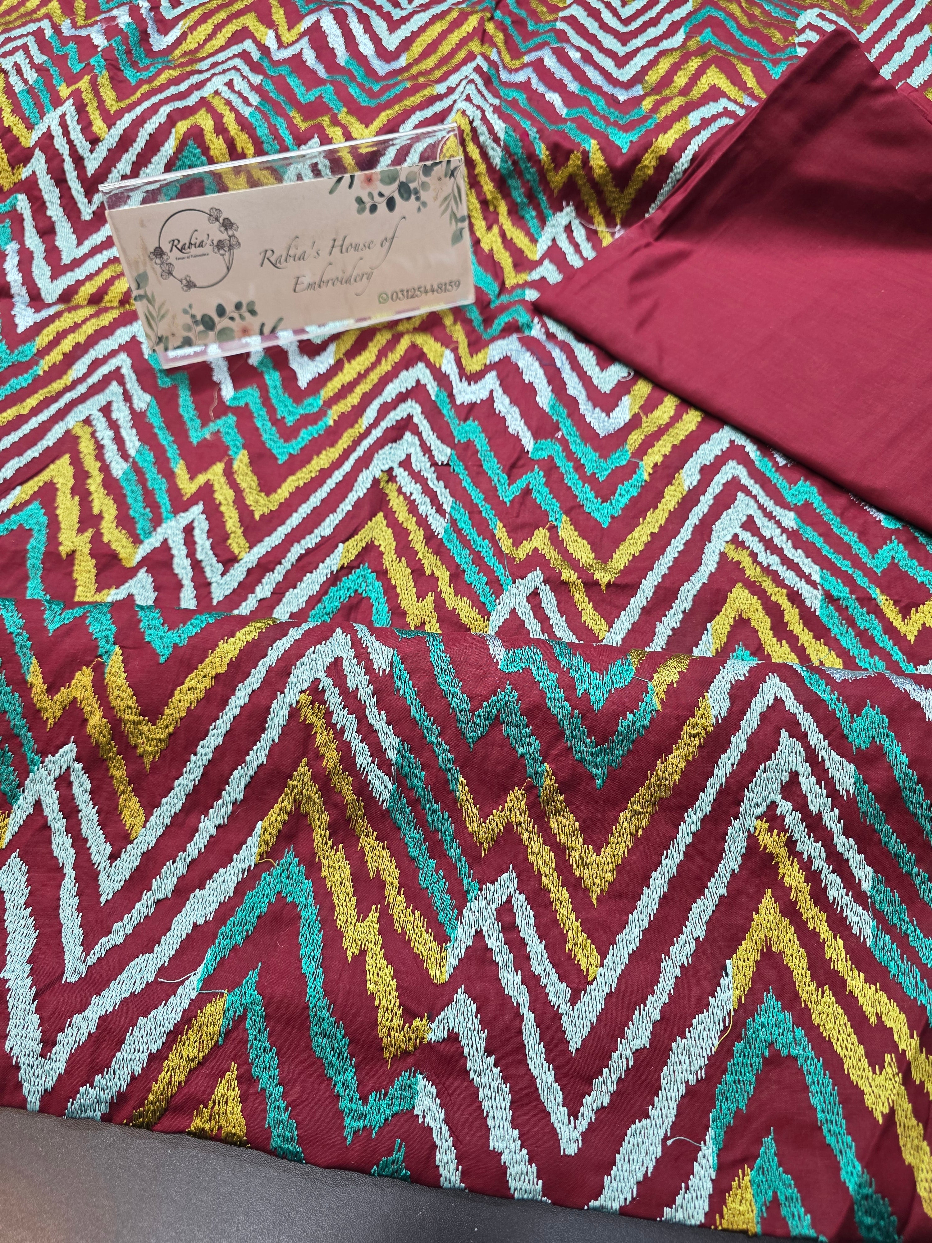 Bareeze lawn 3pc allover embroidered