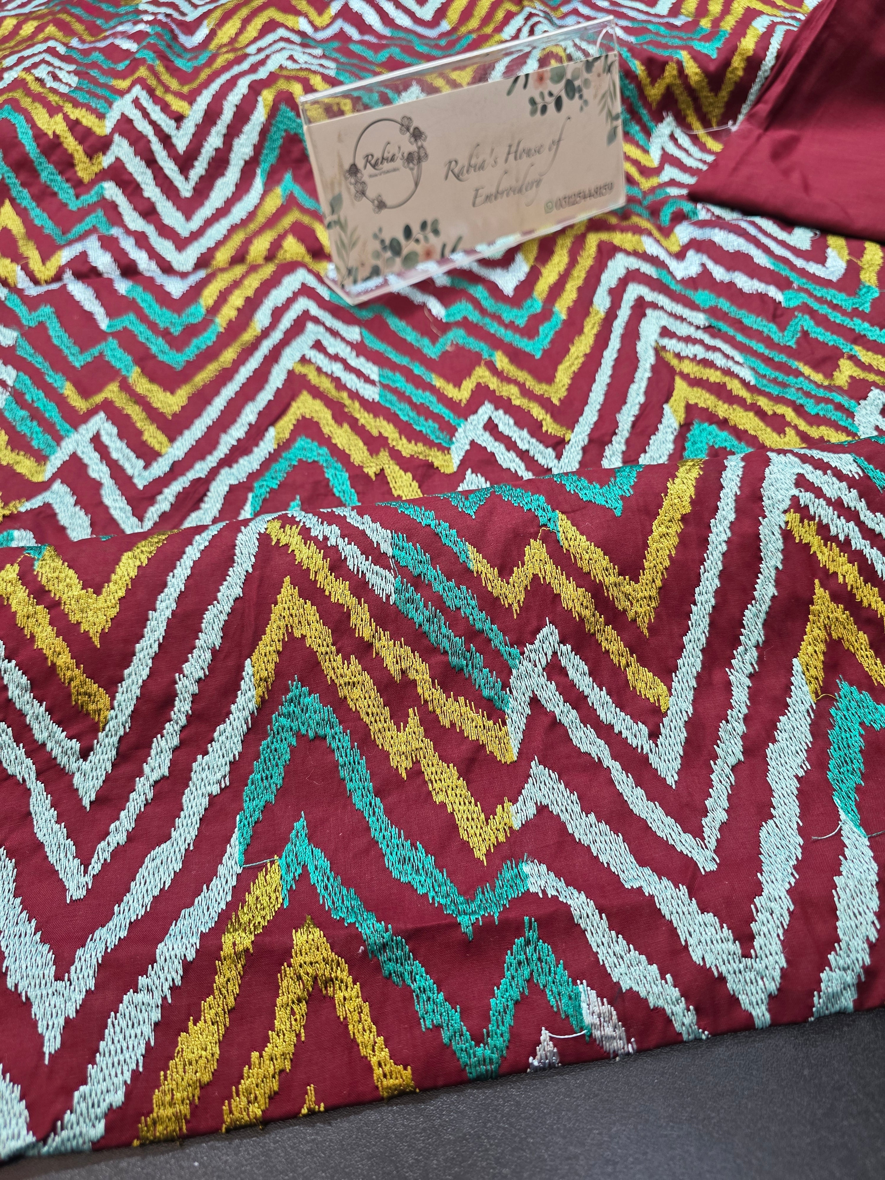 Bareeze lawn 3pc allover embroidered