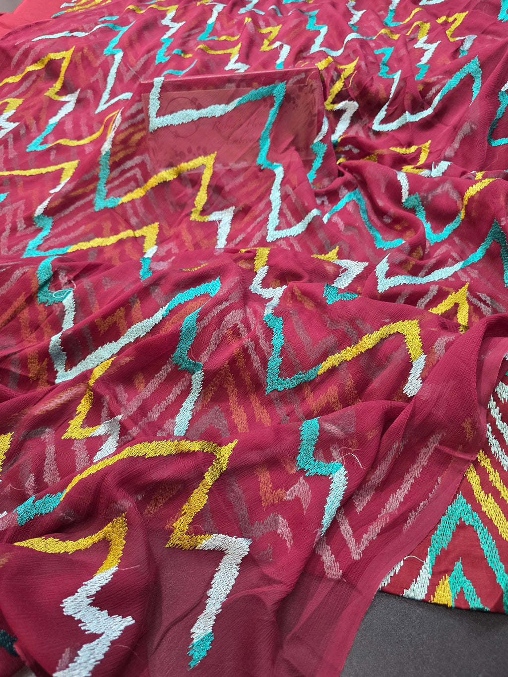 Bareeze lawn 3pc allover embroidered