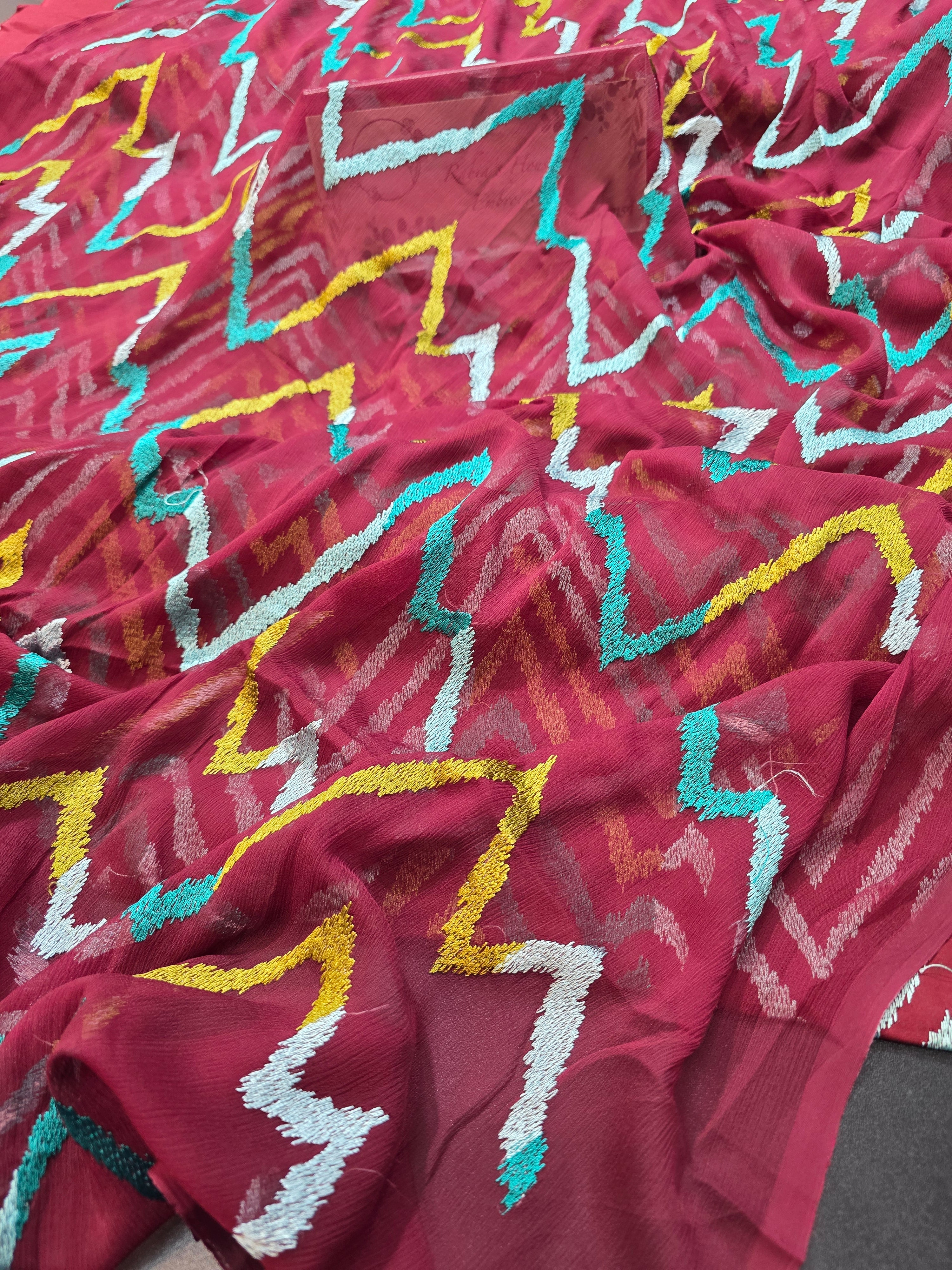 Bareeze lawn 3pc allover embroidered