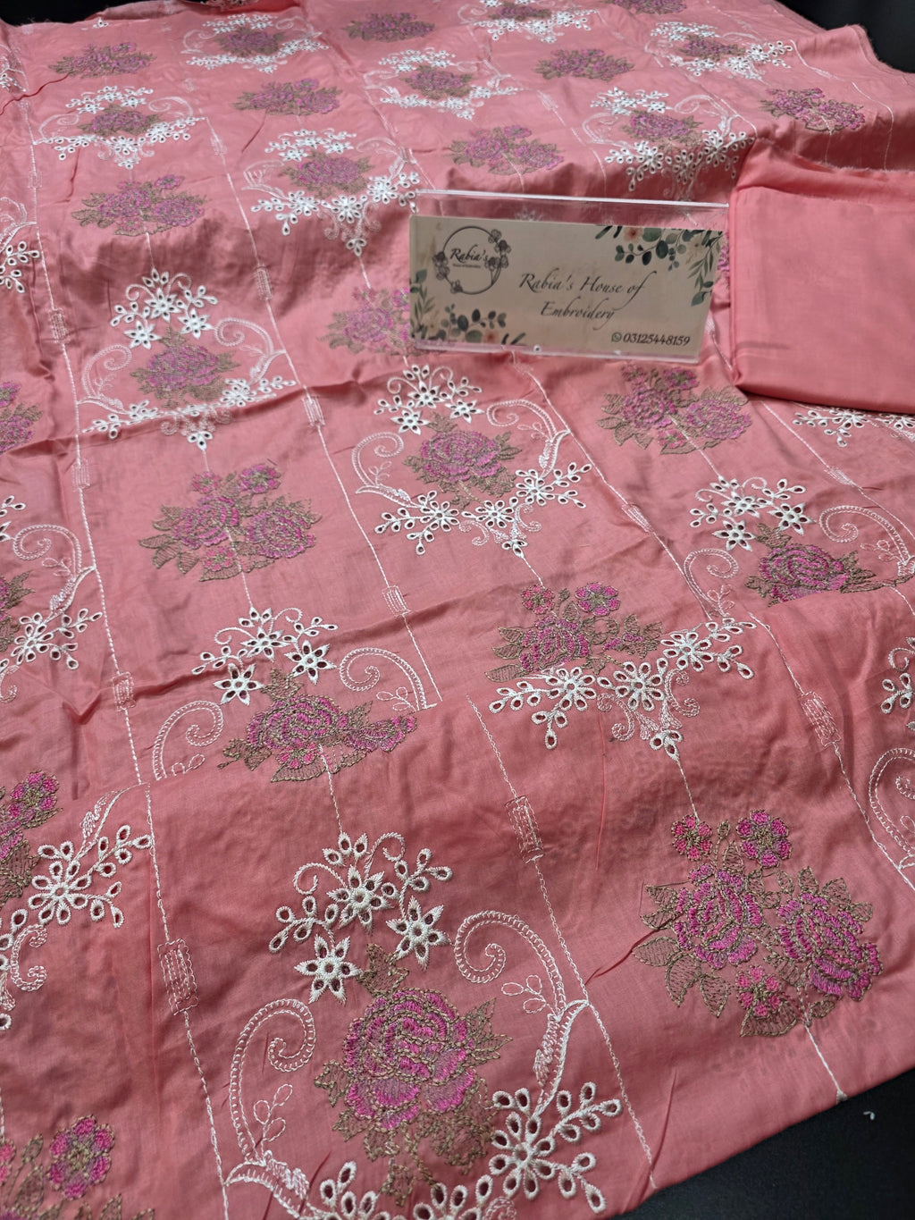 Bareeze lawn 3pc allover embroidered