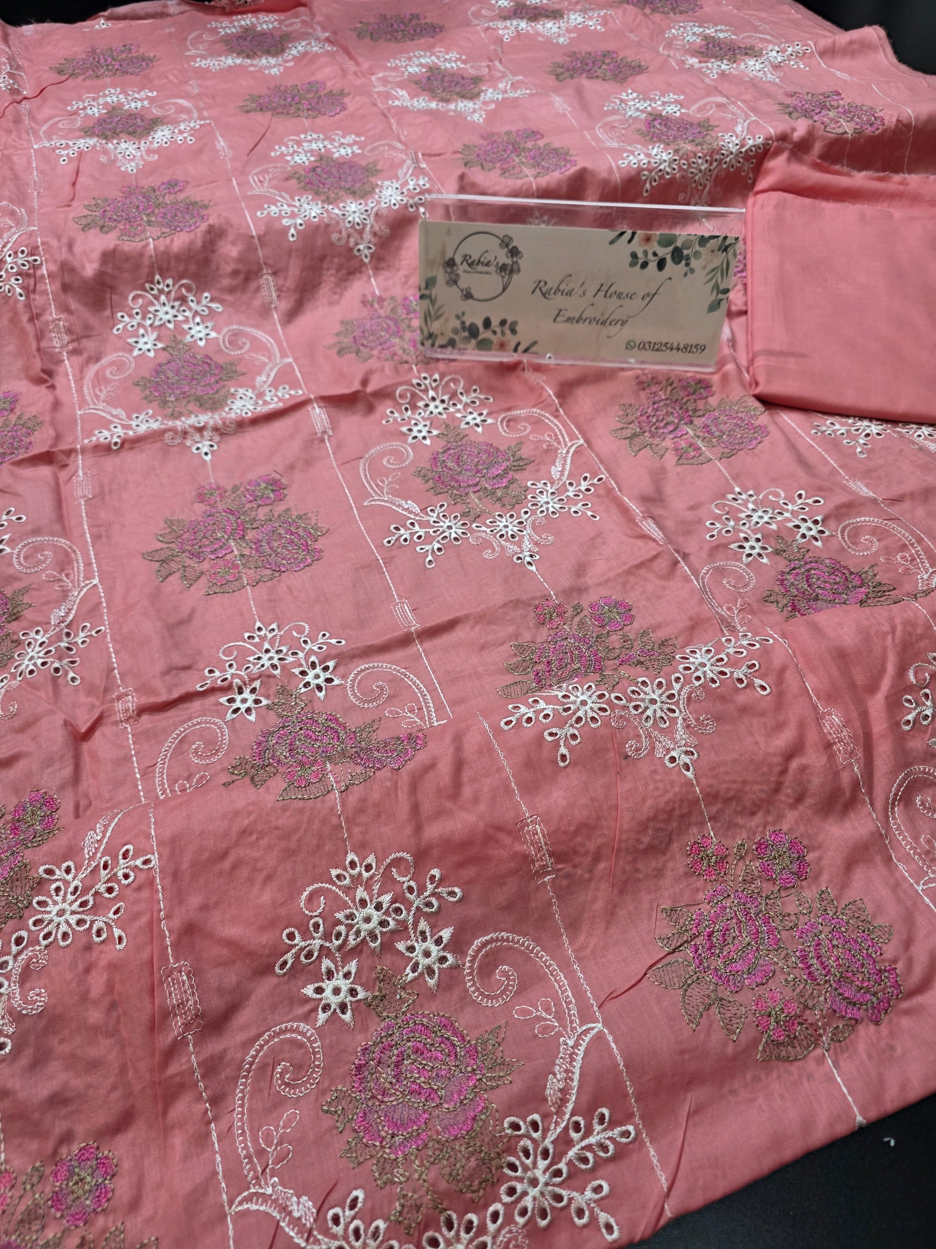 Bareeze lawn 3pc allover embroidered