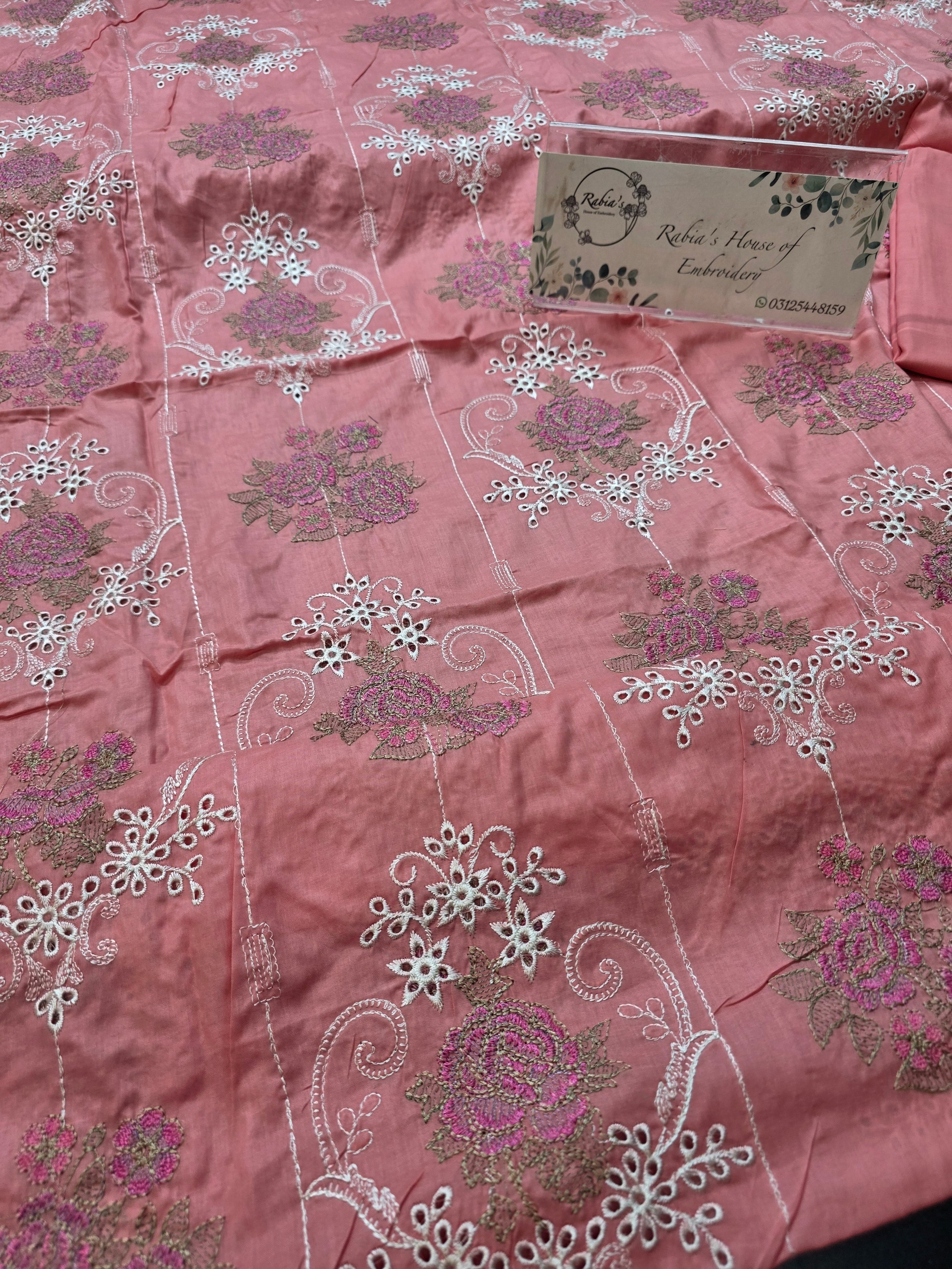 Bareeze lawn 3pc allover embroidered