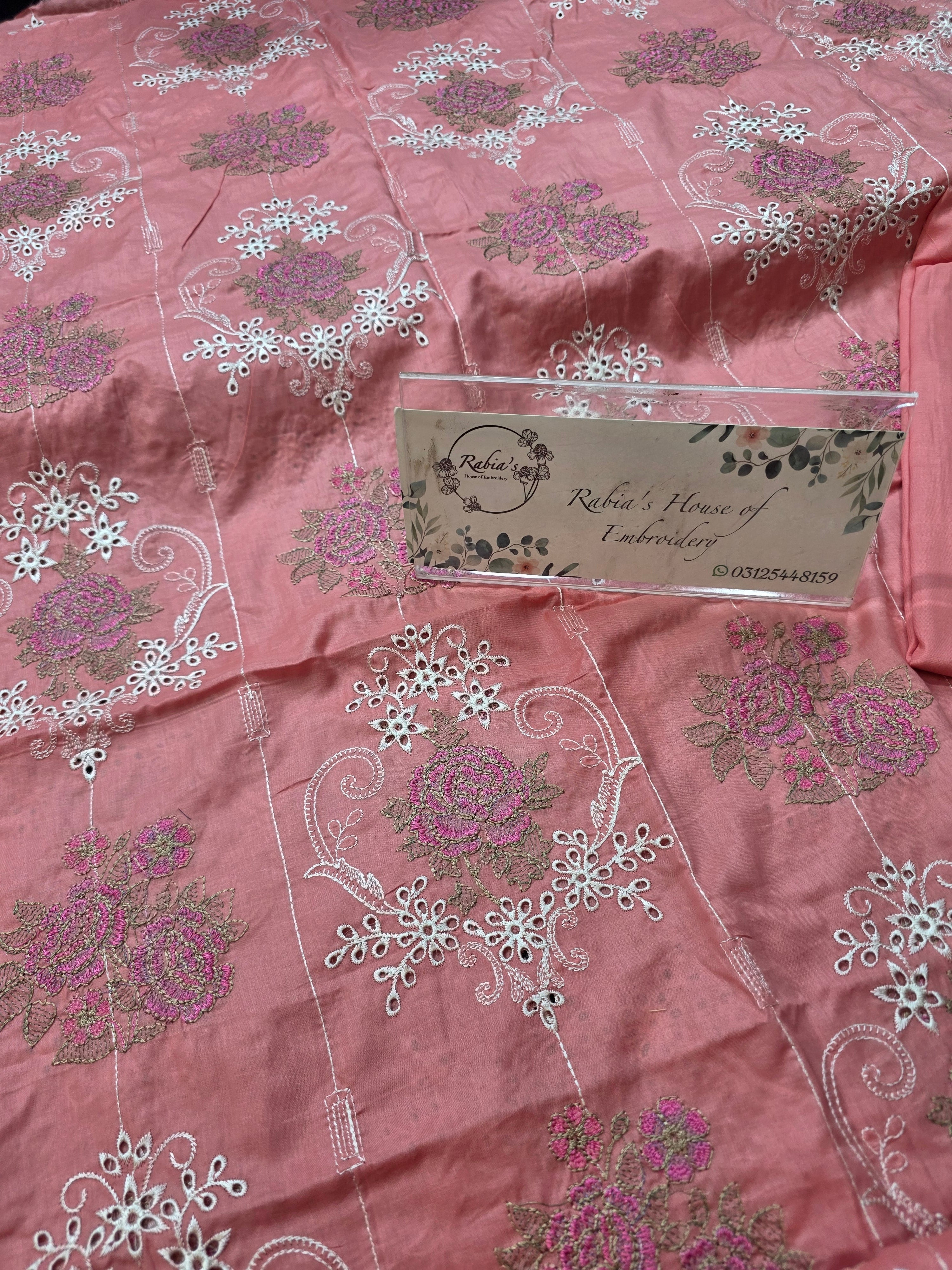 Bareeze lawn 3pc allover embroidered