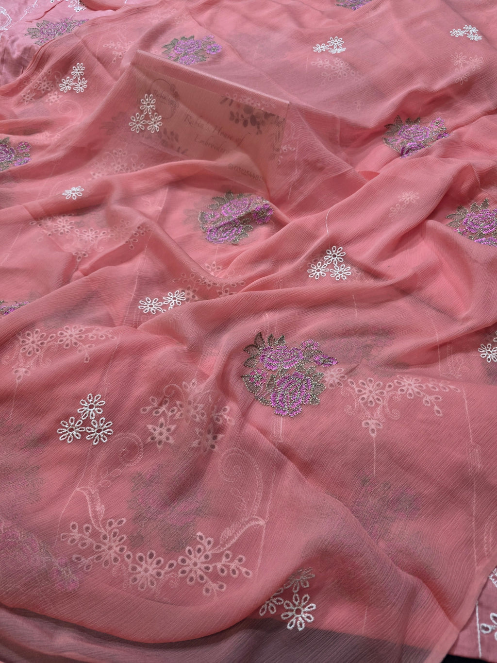Bareeze lawn 3pc allover embroidered