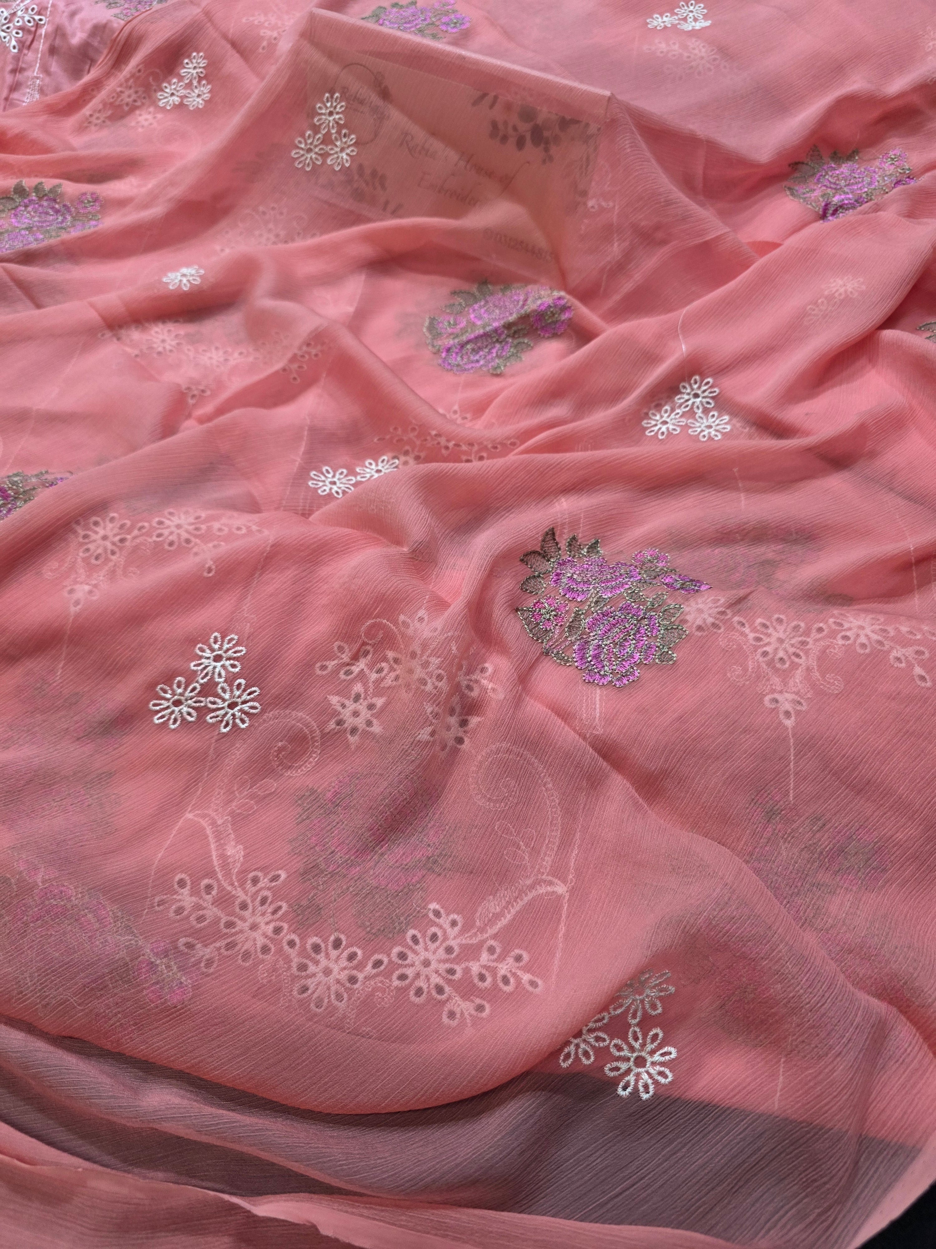 Bareeze lawn 3pc allover embroidered