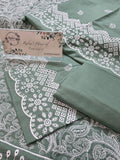 Lawn 4pc with chiffon duppatta