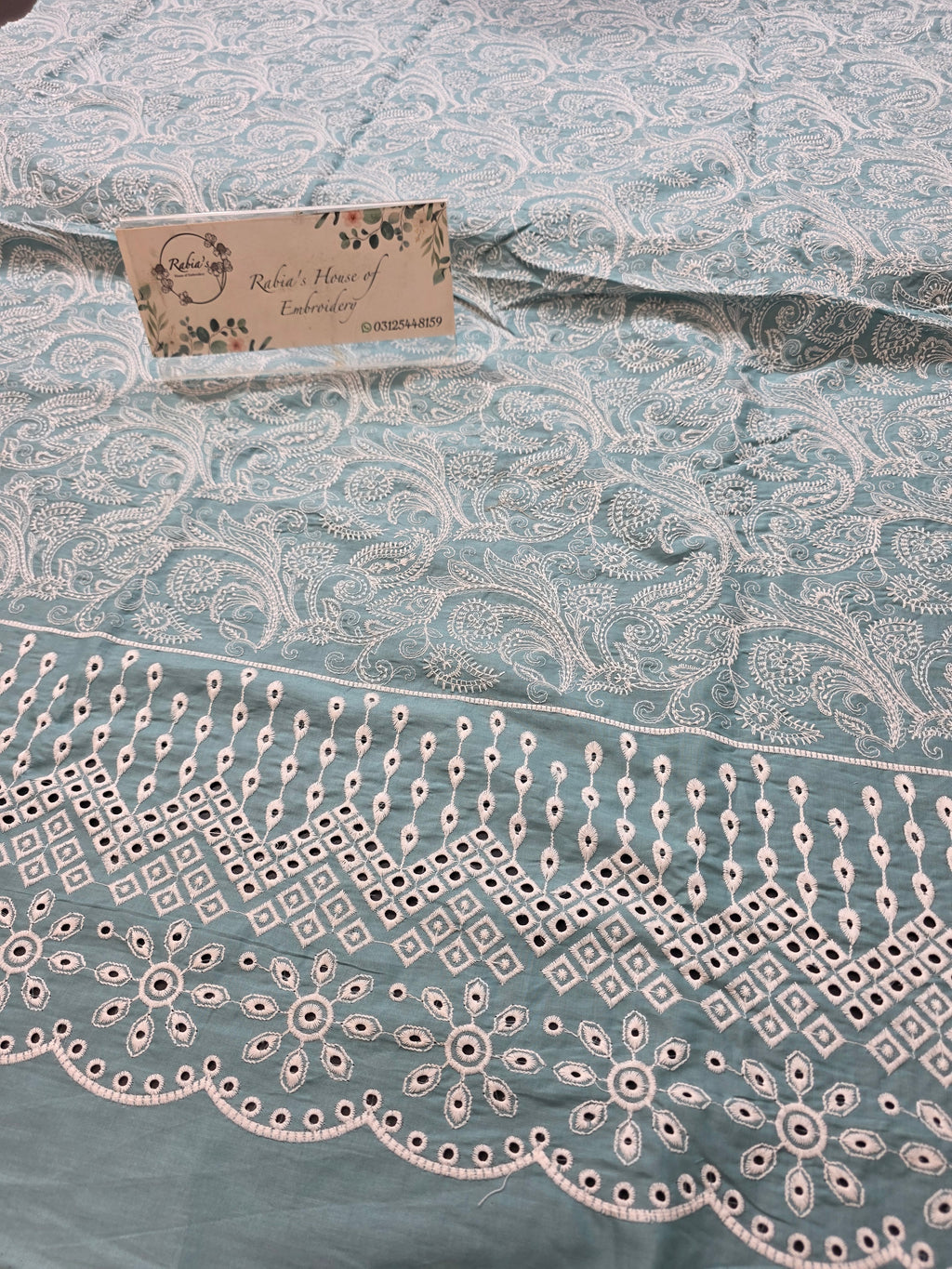 Lawn 4pc with chiffon duppatta