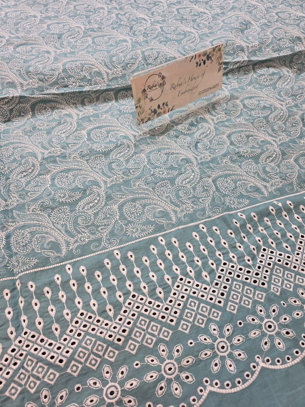 Lawn 4pc with chiffon duppatta